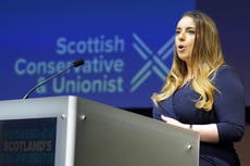 Scottish Conservatives leader candidate says MP ‘threatened her career’