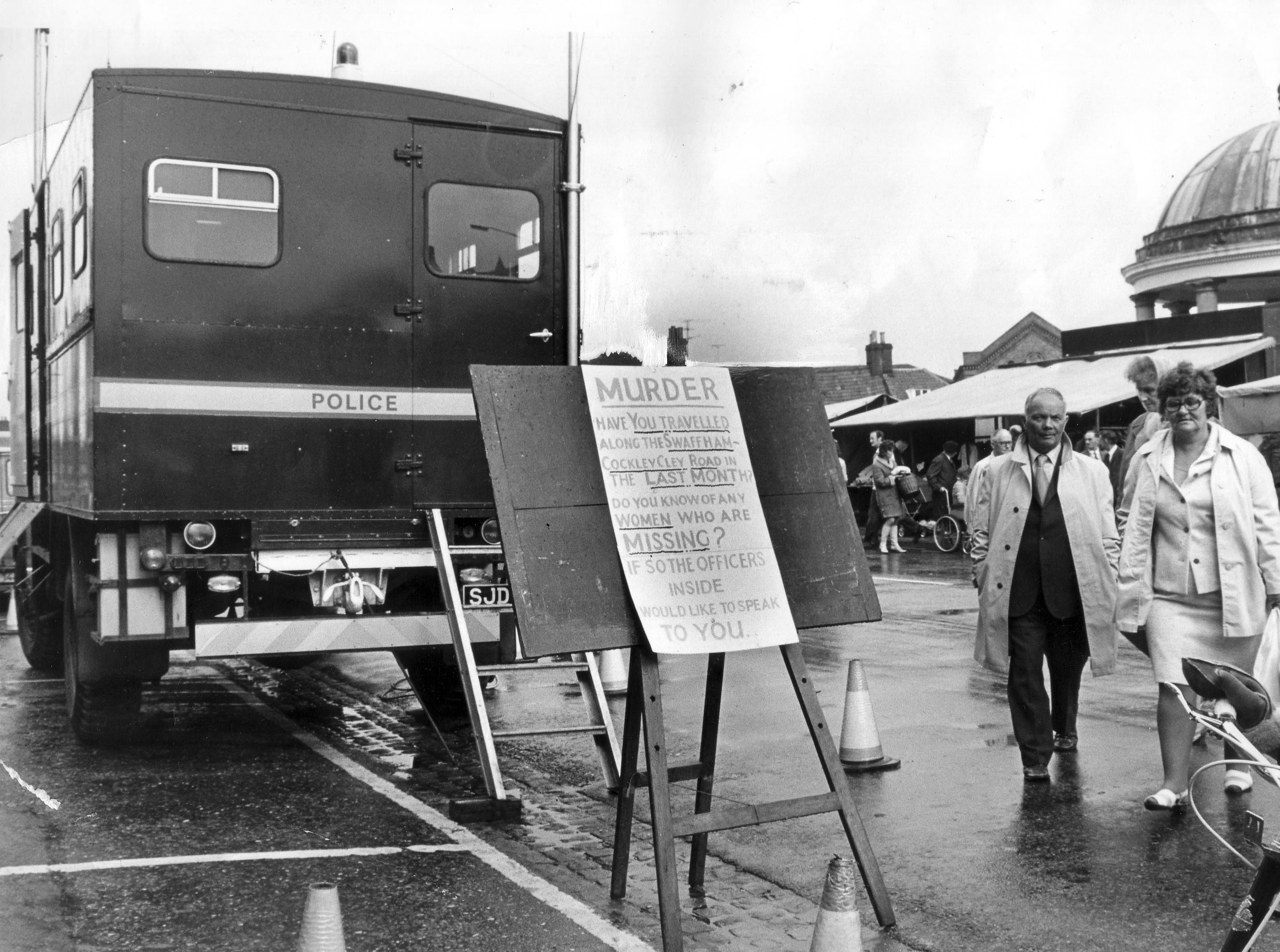 Police appeal for information on the Cockley Cley headless body in 1974