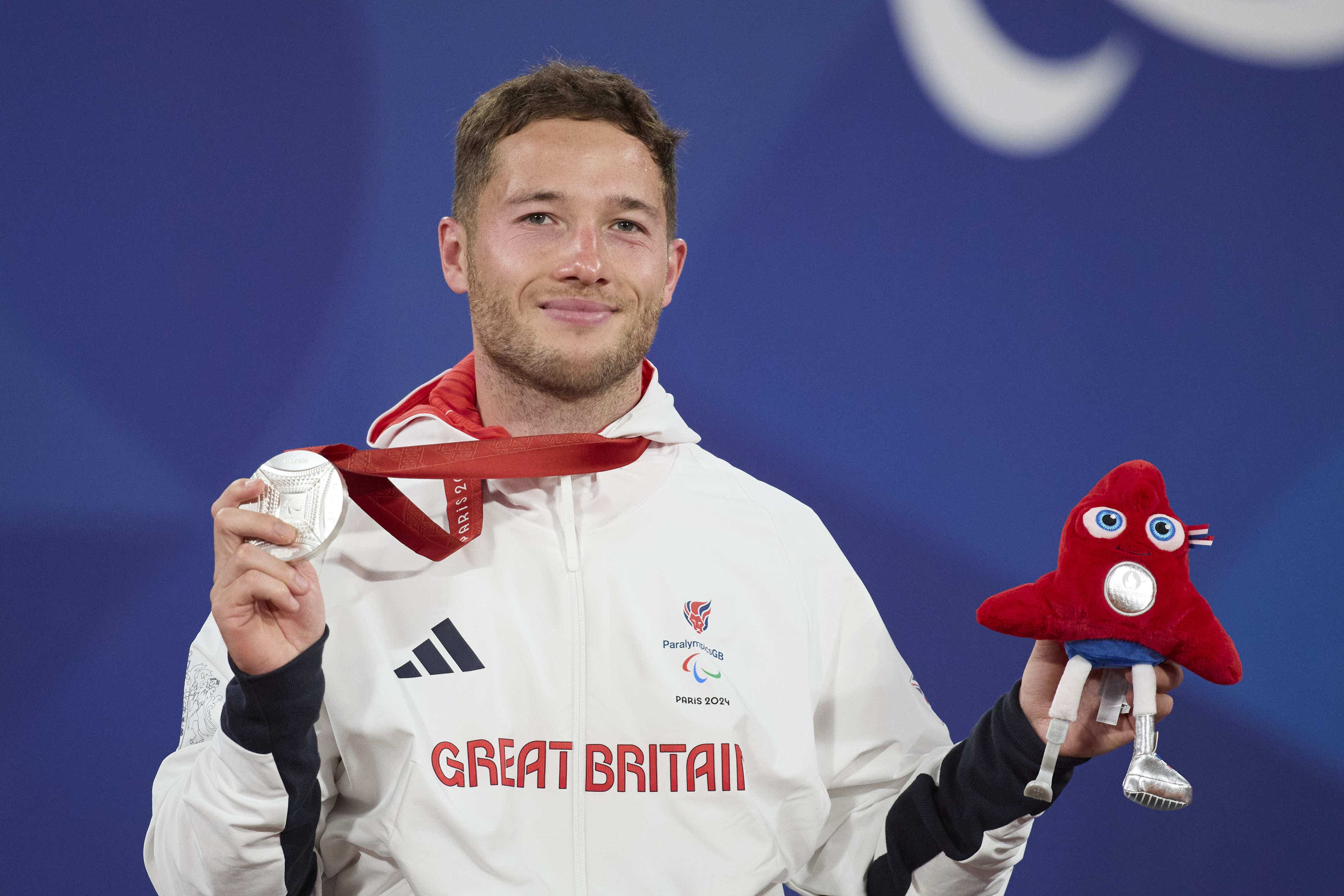 Alfie Hewett had to settle for silver (Handout photo provided by ParalympicsGB/PA)