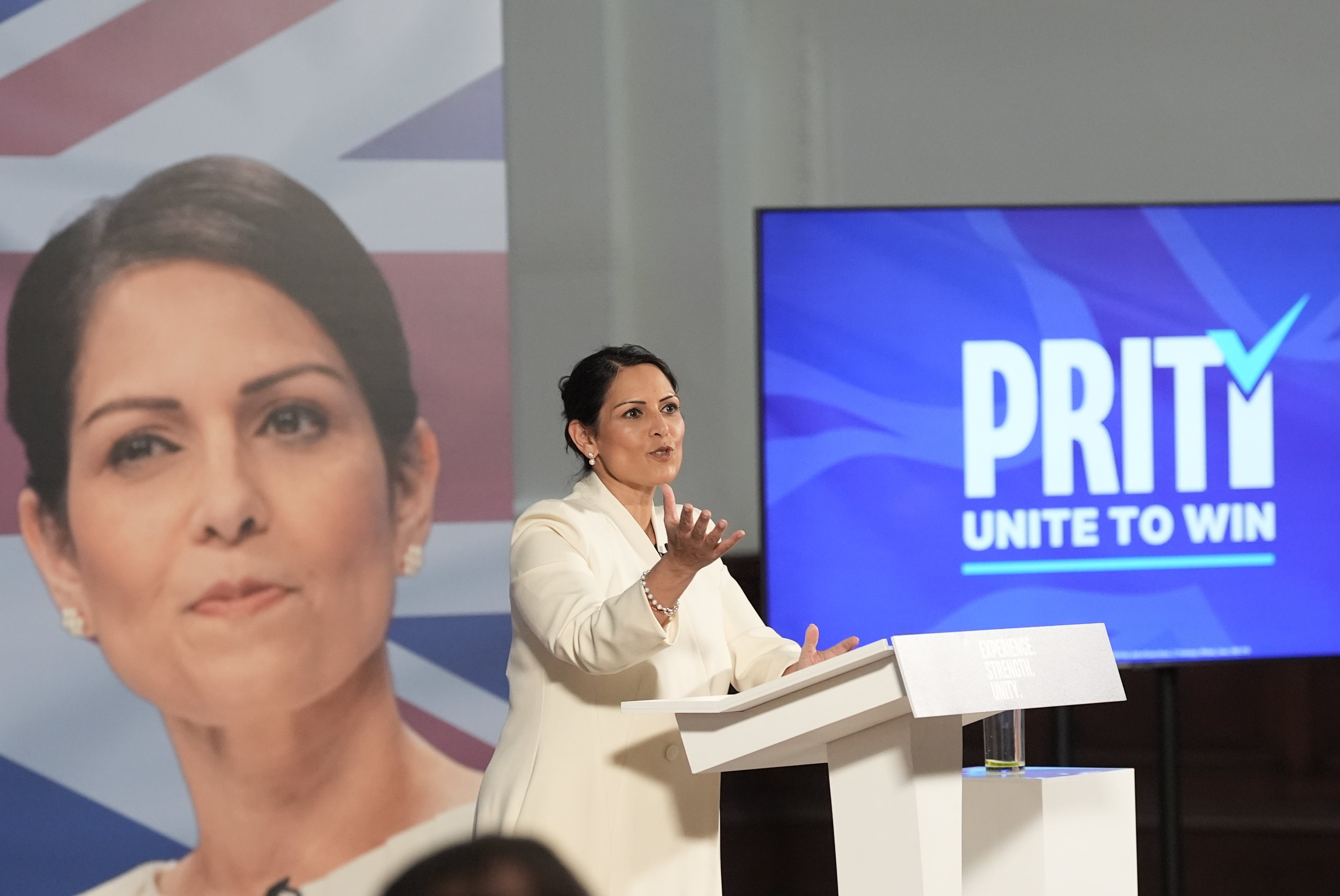 Priti Patel would sharpen Tory attacks against Labour