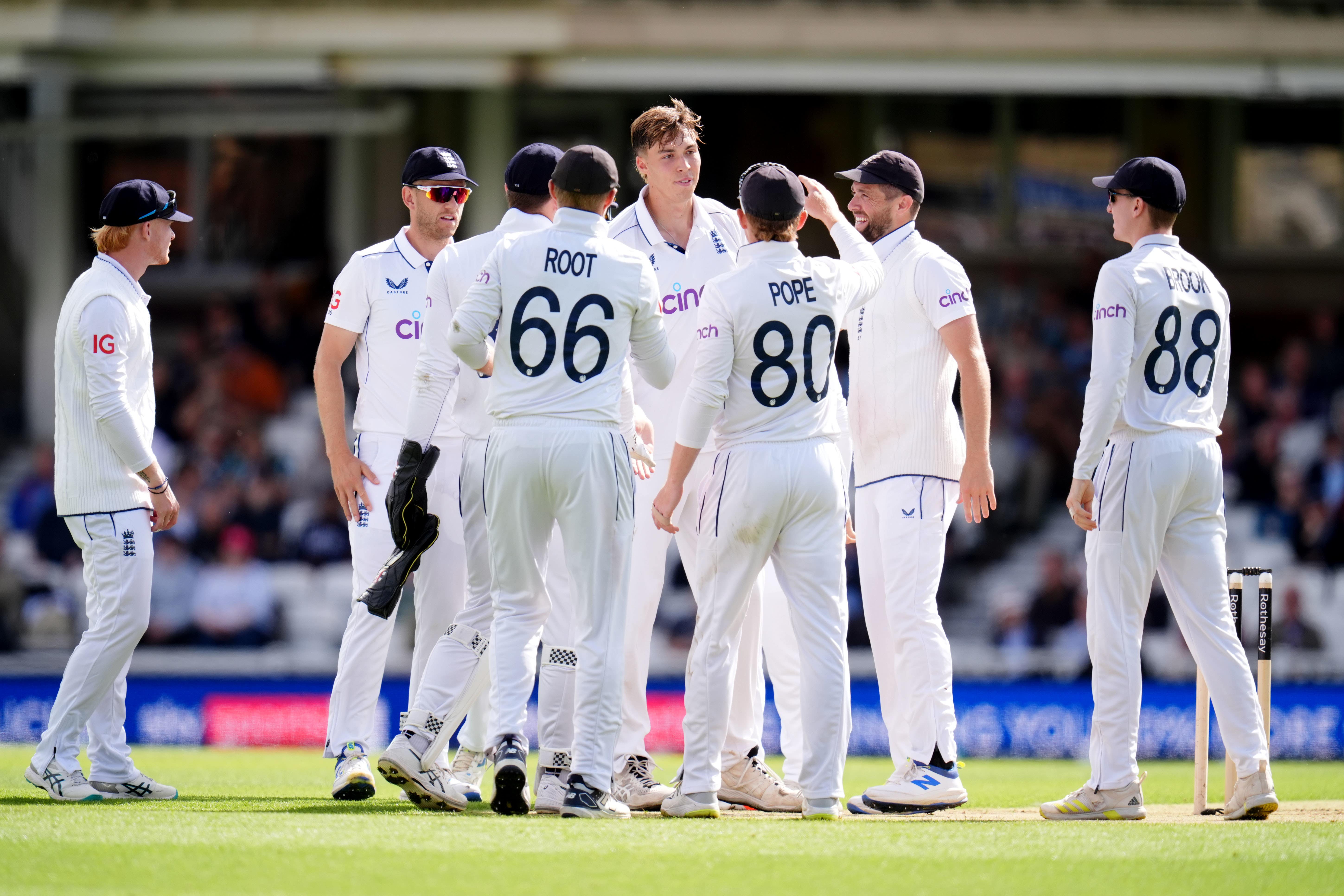 England’s Josh Hull took another two debut wickets on Sunday morning (John Walton/PA).