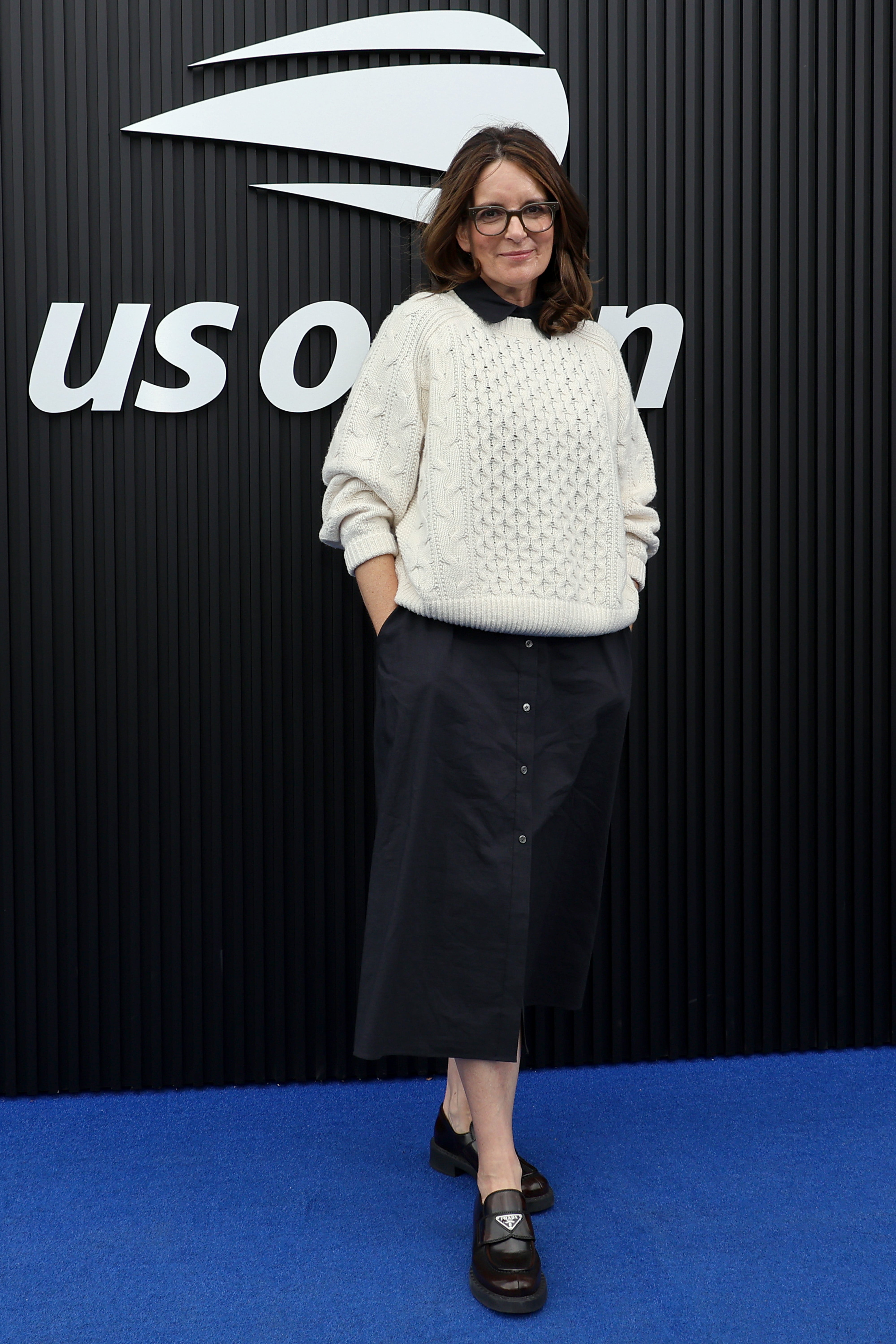 Tina Fey at the US Open on September 7