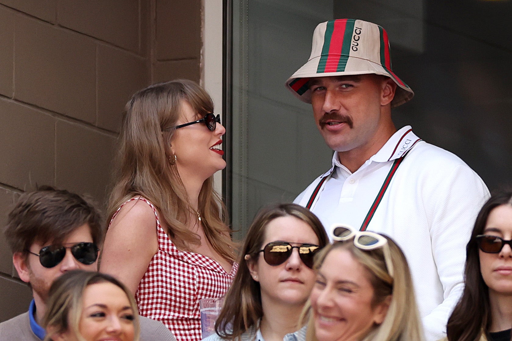 Taylor Swift and Travis Kelce at the US Open on September 8