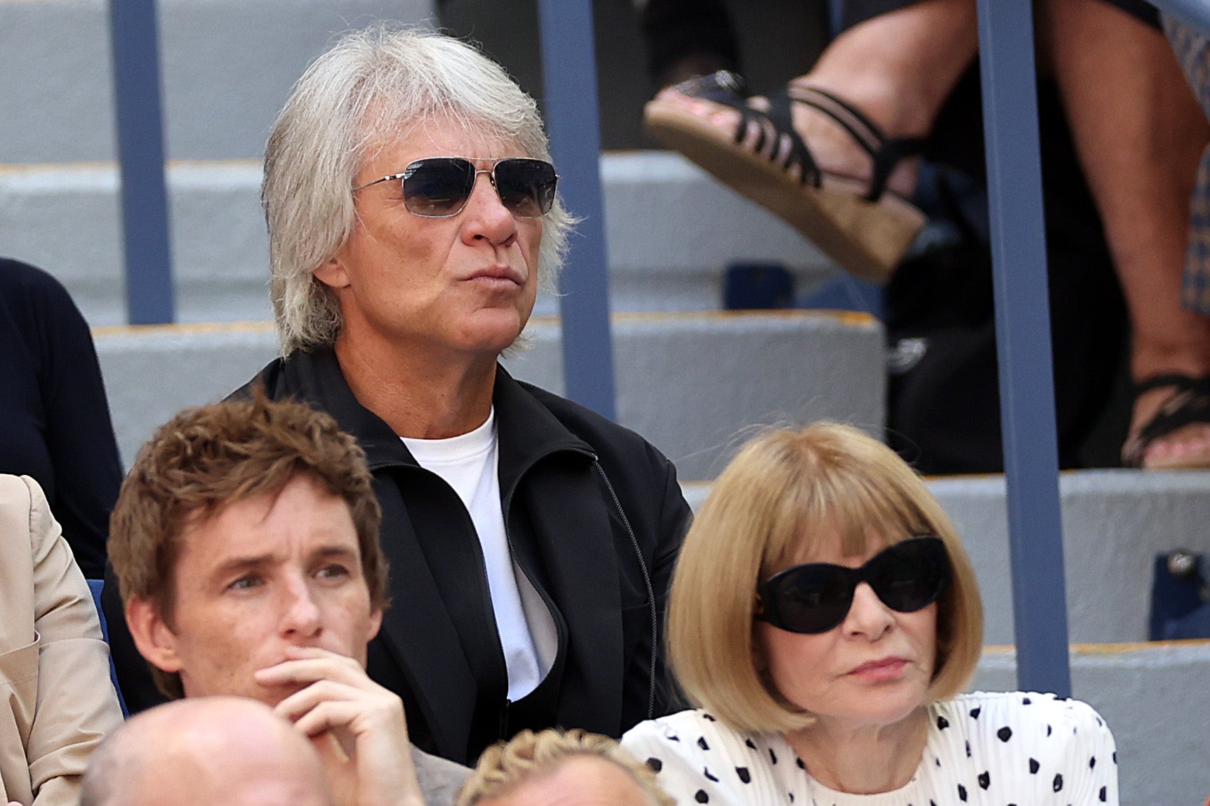 Singer Jon Bon Jovi attends the Men’s Singles Final match at US Open earlier this month