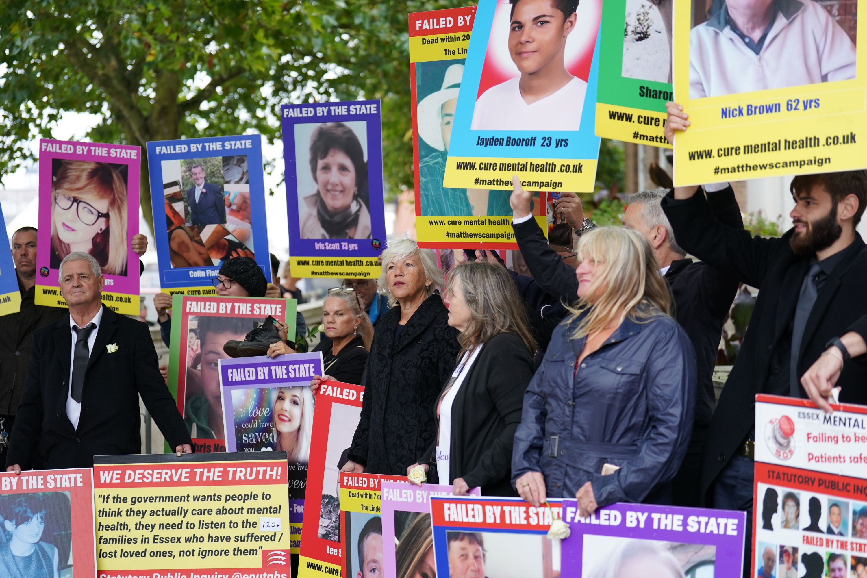 The Lampard Inquiry, examining the deaths of almost 2,000 mental health patients in Essex, will investigate alleged failings on a ‘scale that’s deeply shocking’, its chairwoman has said (Joe Giddens/PA)