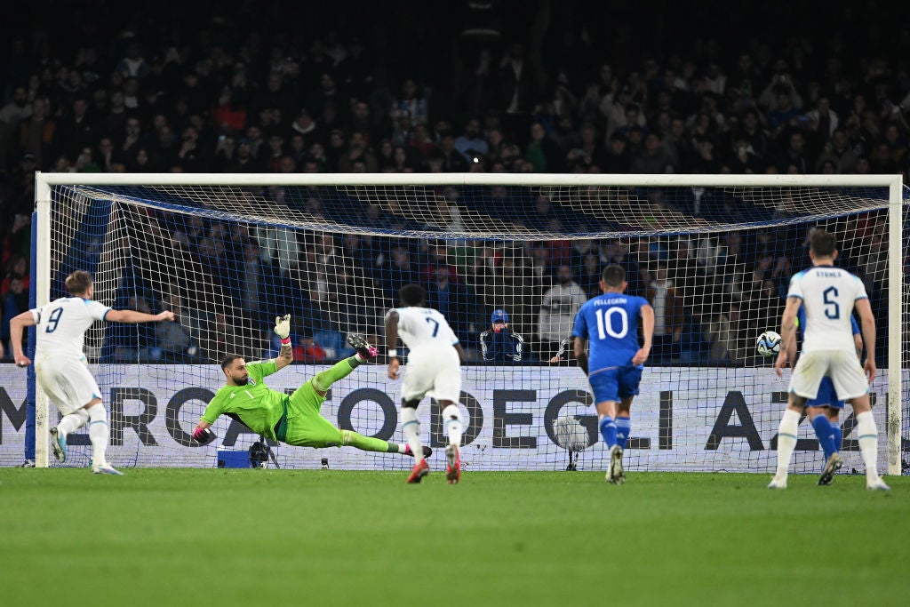 Kane scored a penalty against Italy in March 2023 to officially become England’s top scorer of all time