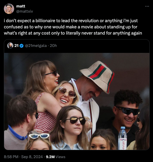 Taylor Swift embraces Brittany Mahomes at US Open