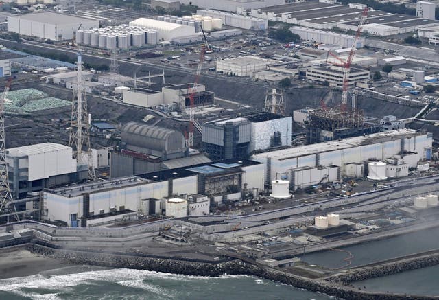 <p>The Fukushima Daiichi nuclear power plant in Okuma, Fukushima prefecture, northern Japan</p>