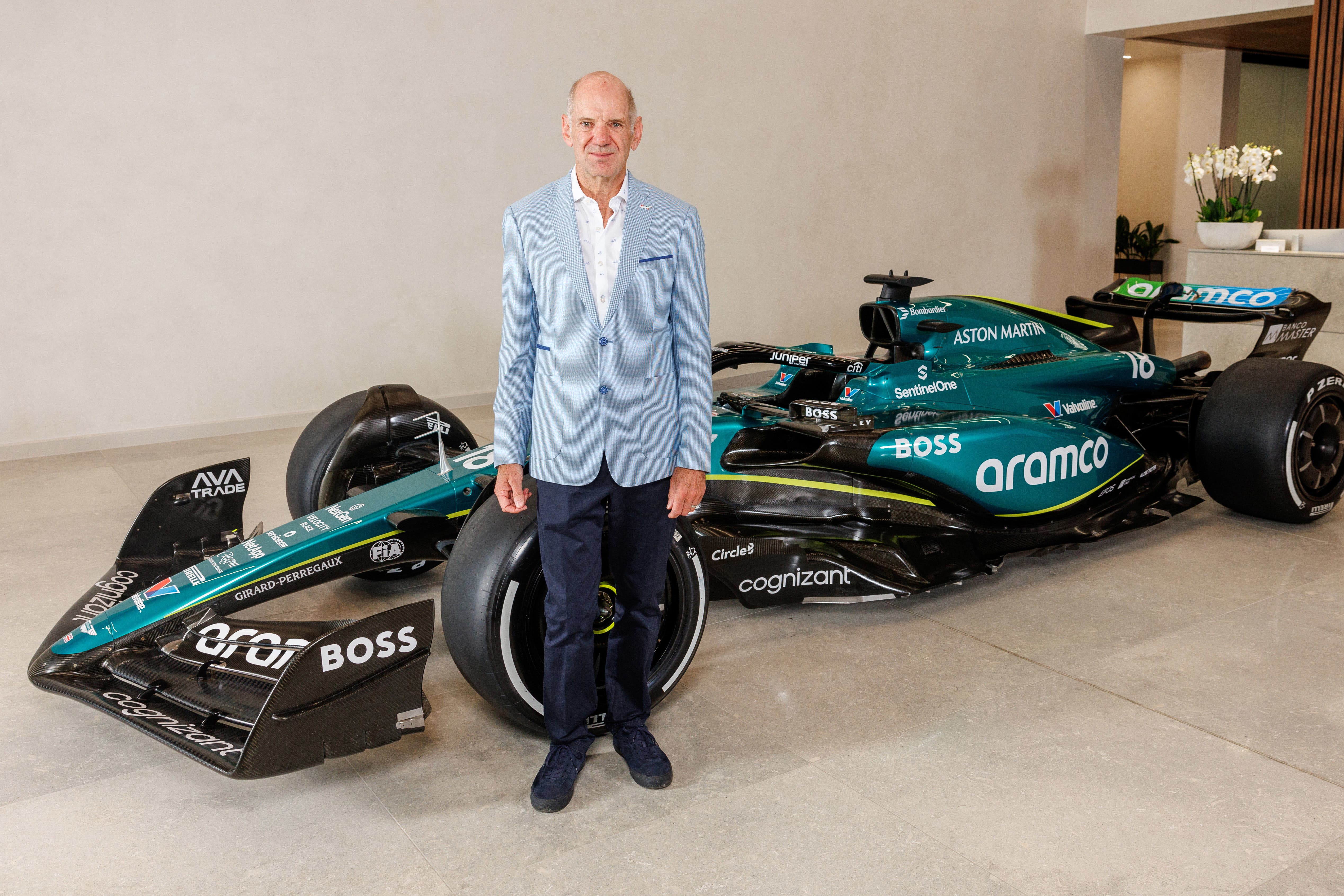 Design great Adrian Newey has joined Aston Martin in a stunning £20m-a-year deal