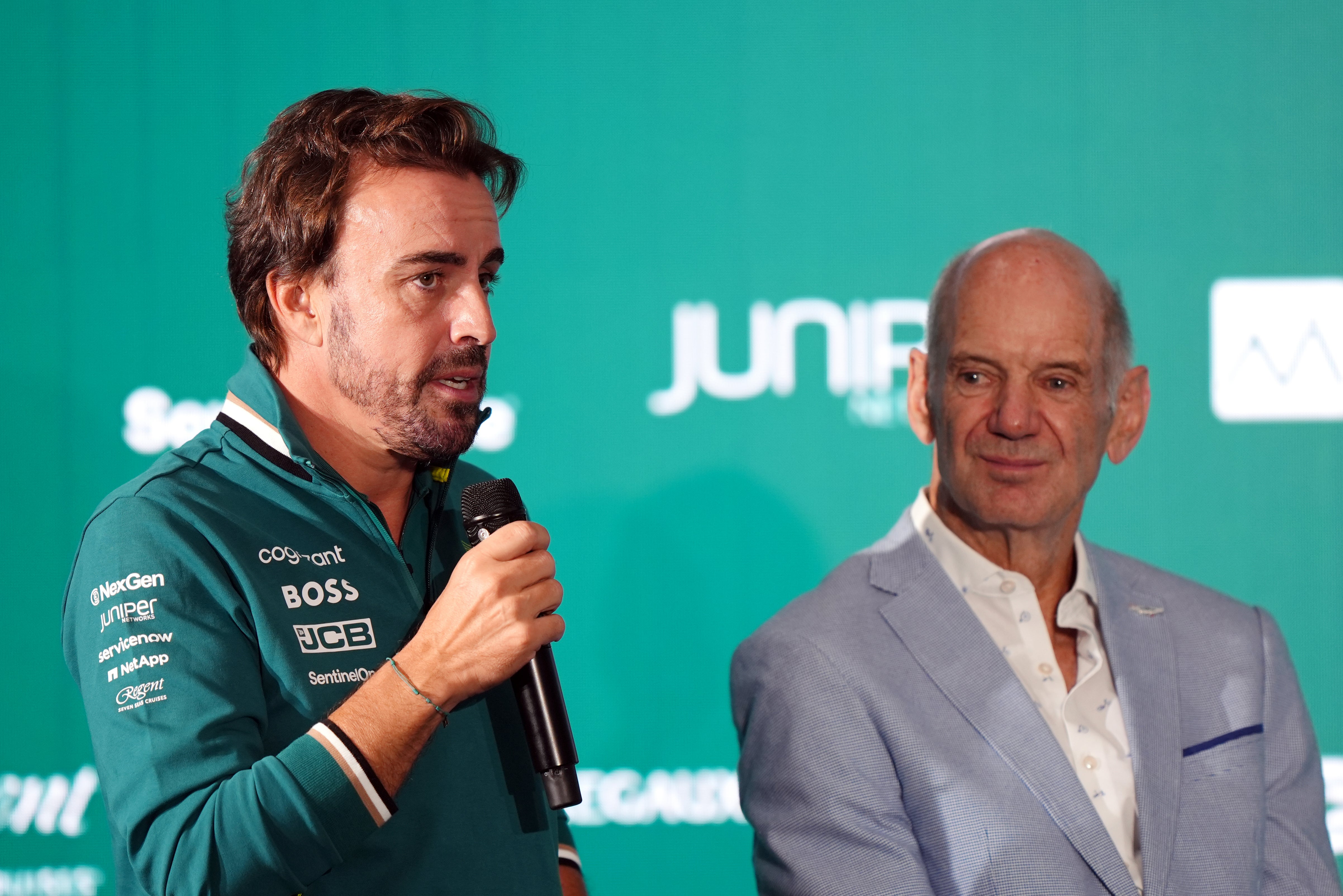 Newey will work alongside Fernando Alonso at Aston Martin