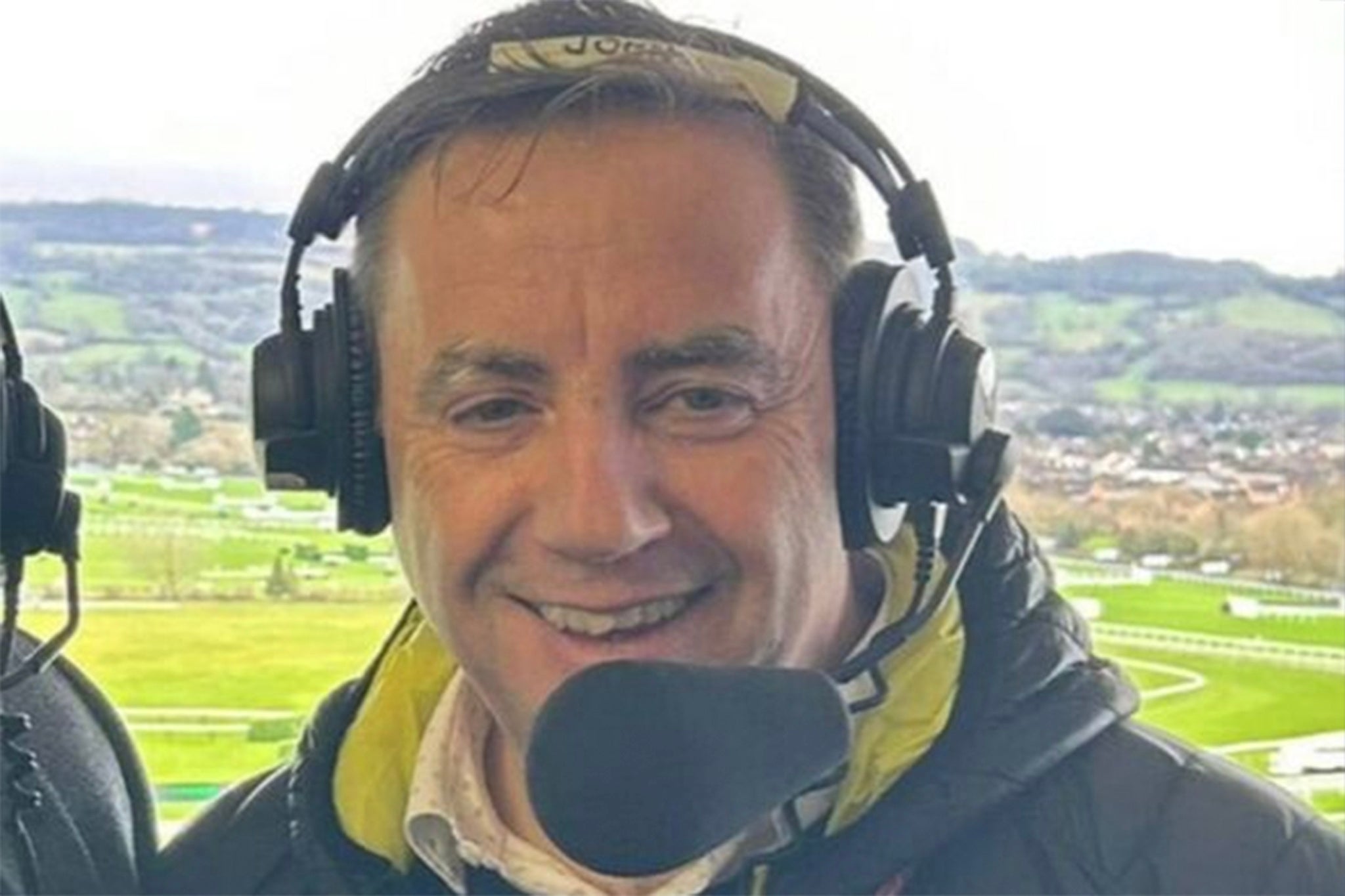 John Hunt returned to his commentary duties on Monday