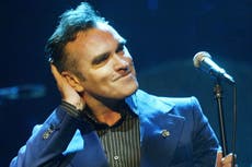 Morrissey claims new album has been ‘gagged’ over song about 2017 Manchester bombing