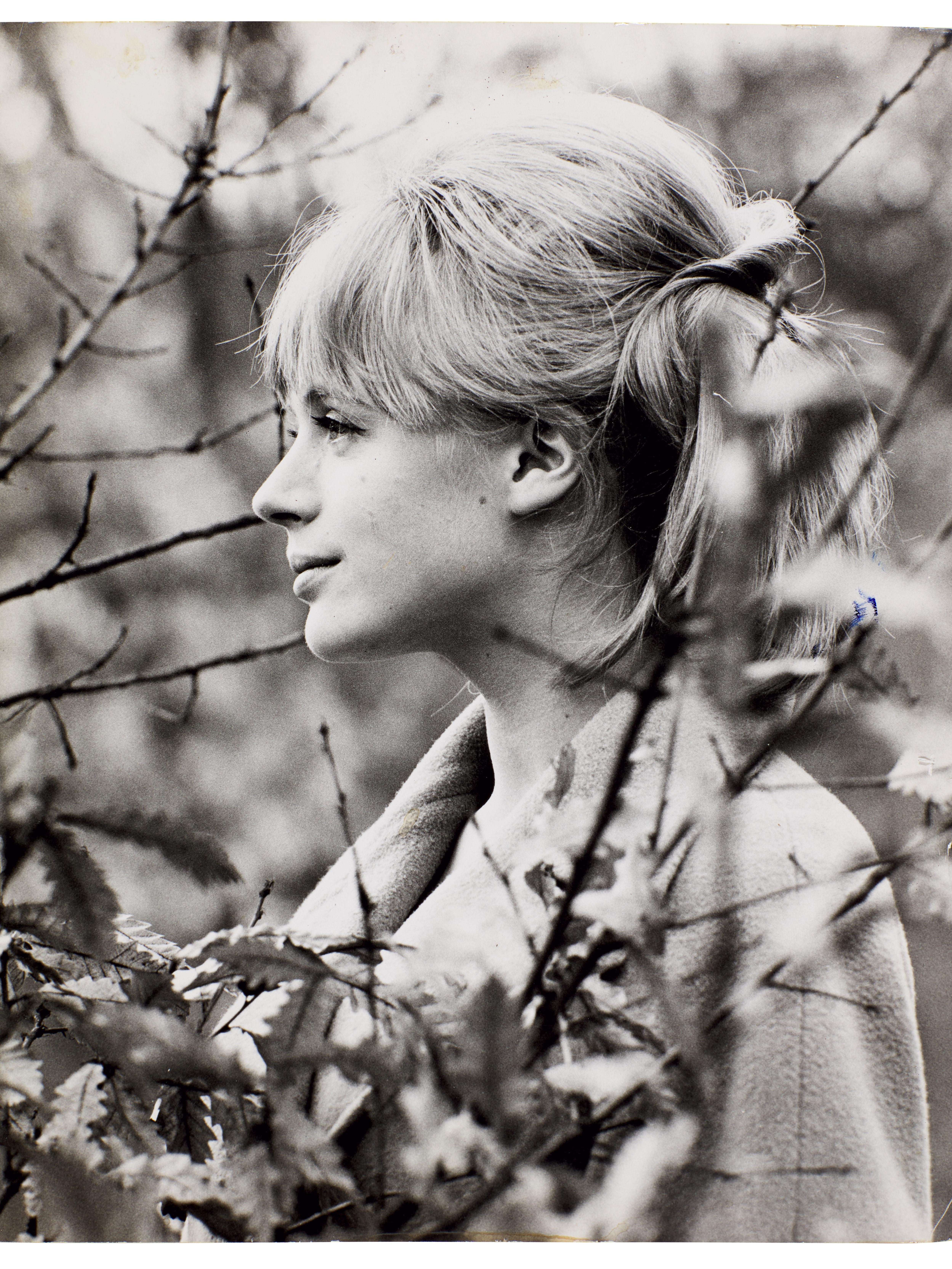 Gered Mankowitz’s photo of Marianne Faithfull