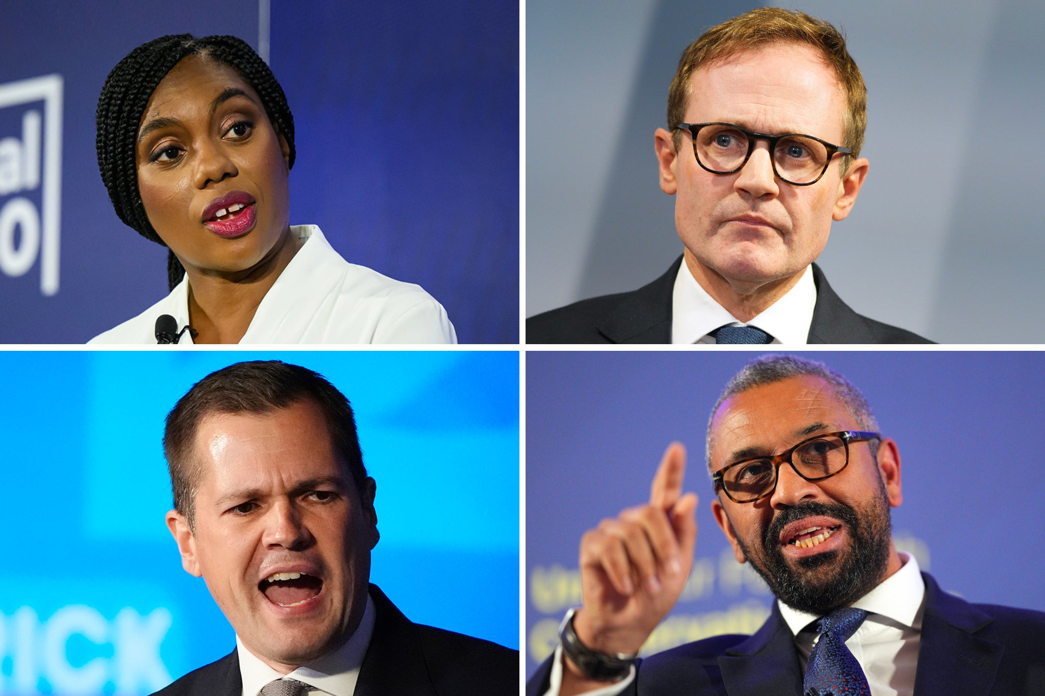 The Tory leadership hopefuls clashed on the opening day of the party’s conference in Birmingham