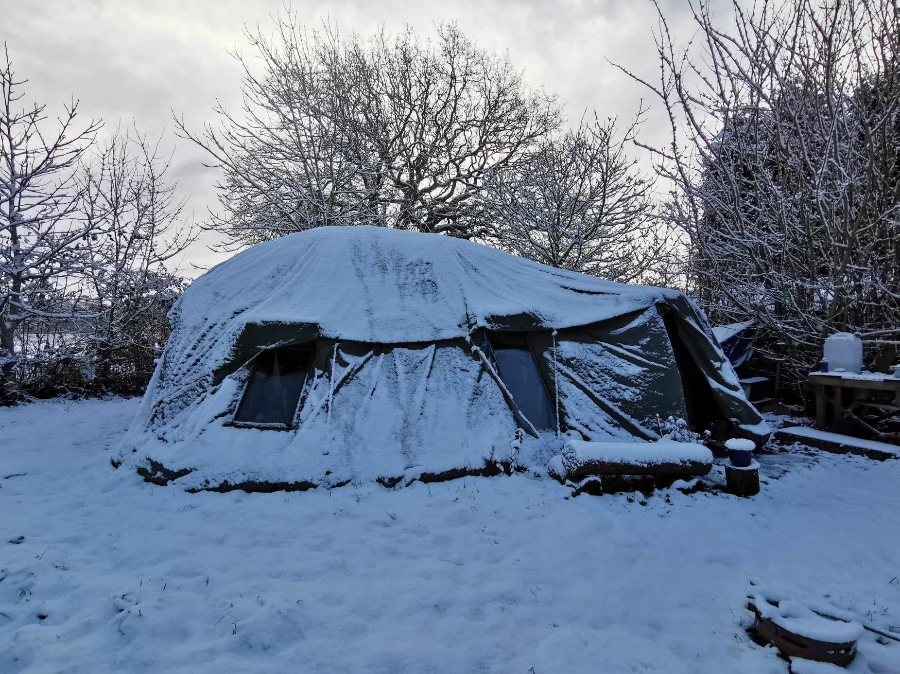 Jessica began making bender tents as part of her work as an artist