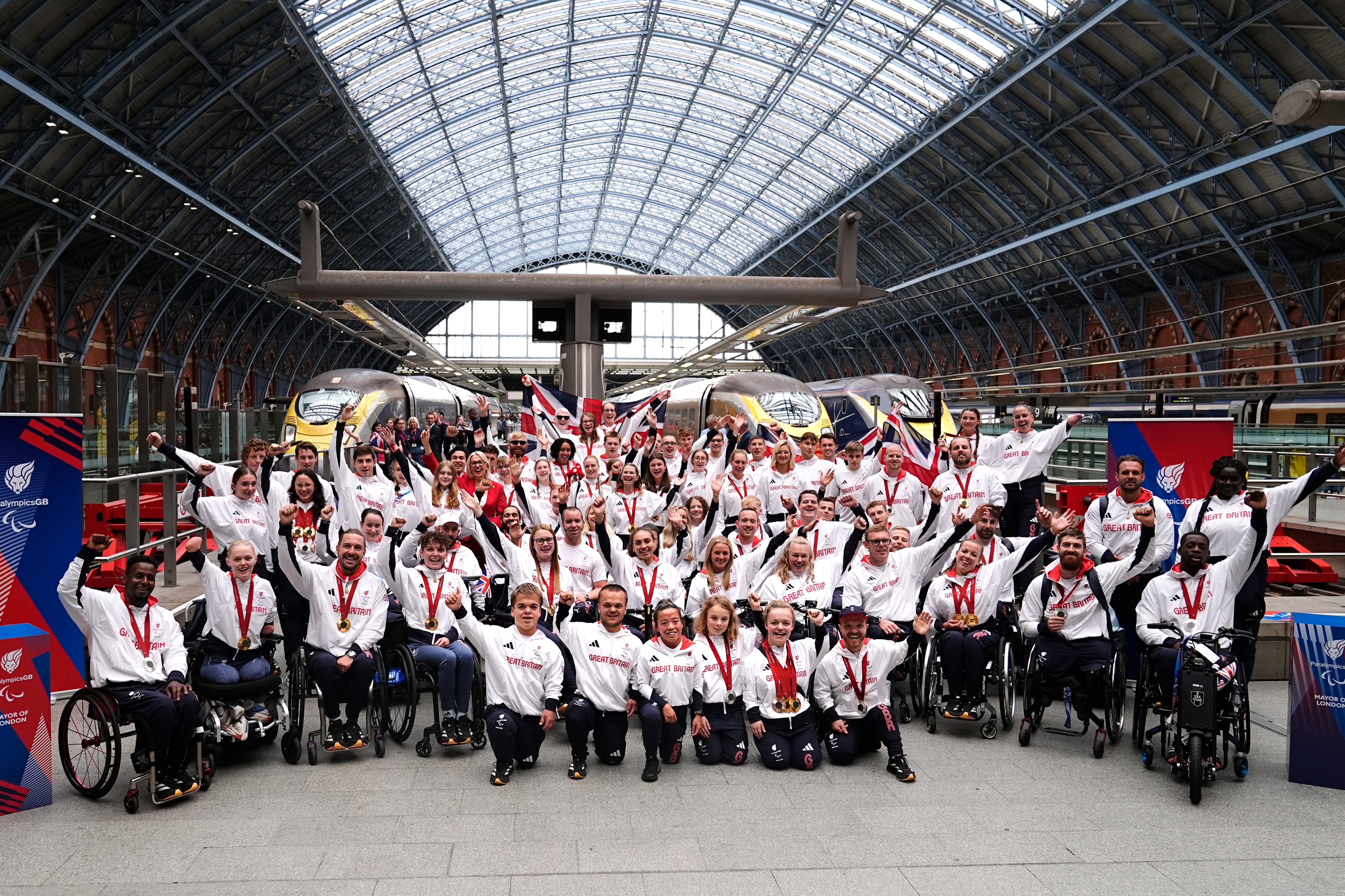 ParalympicsGB and TeamGB were named official travel partners with Eurostar, but Jennings said her experience with the train company was ‘infurating’