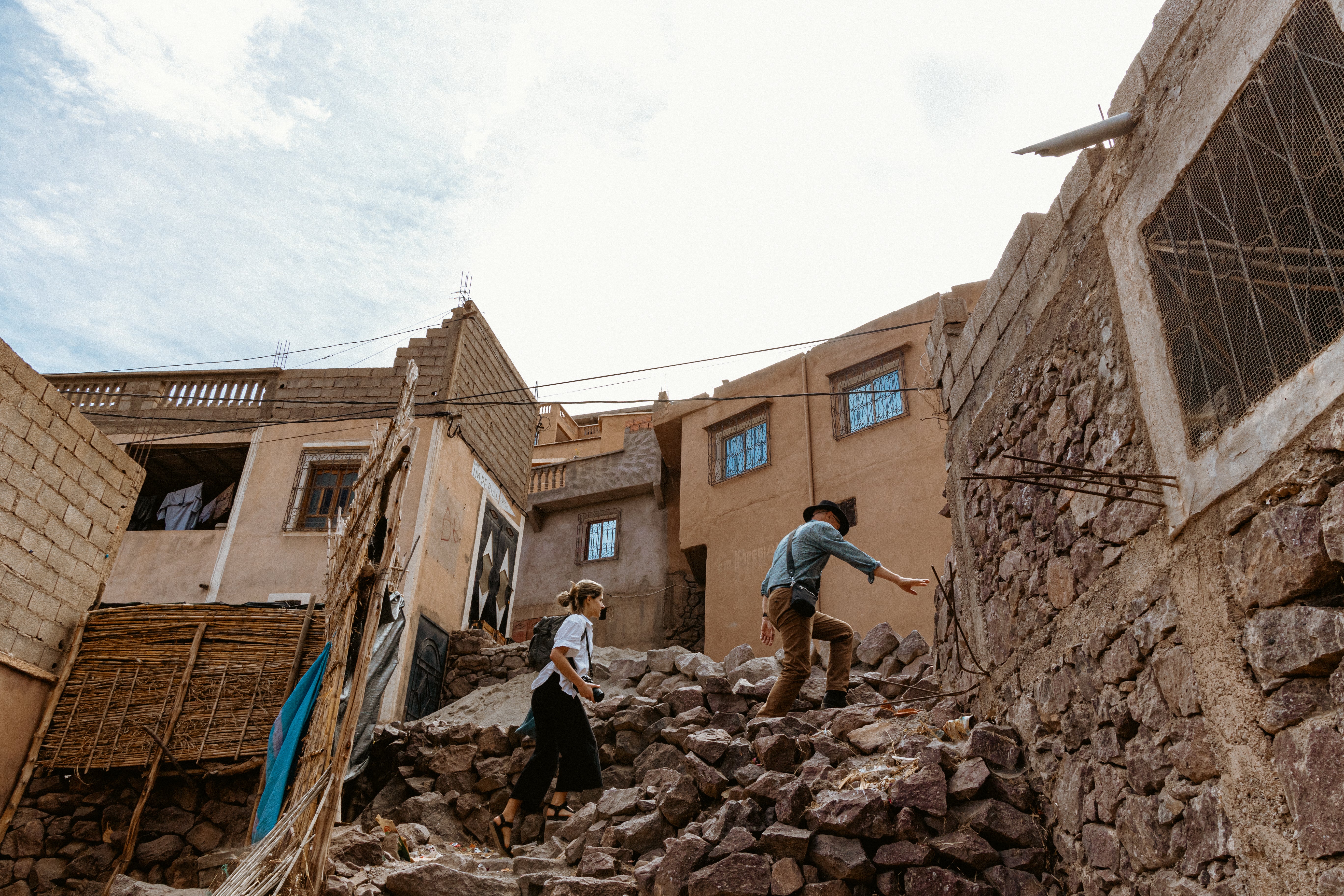 In remote villages in the High Atlas, recovery from last year’s earthquake has been slow – but tourists are still encouraged to visit