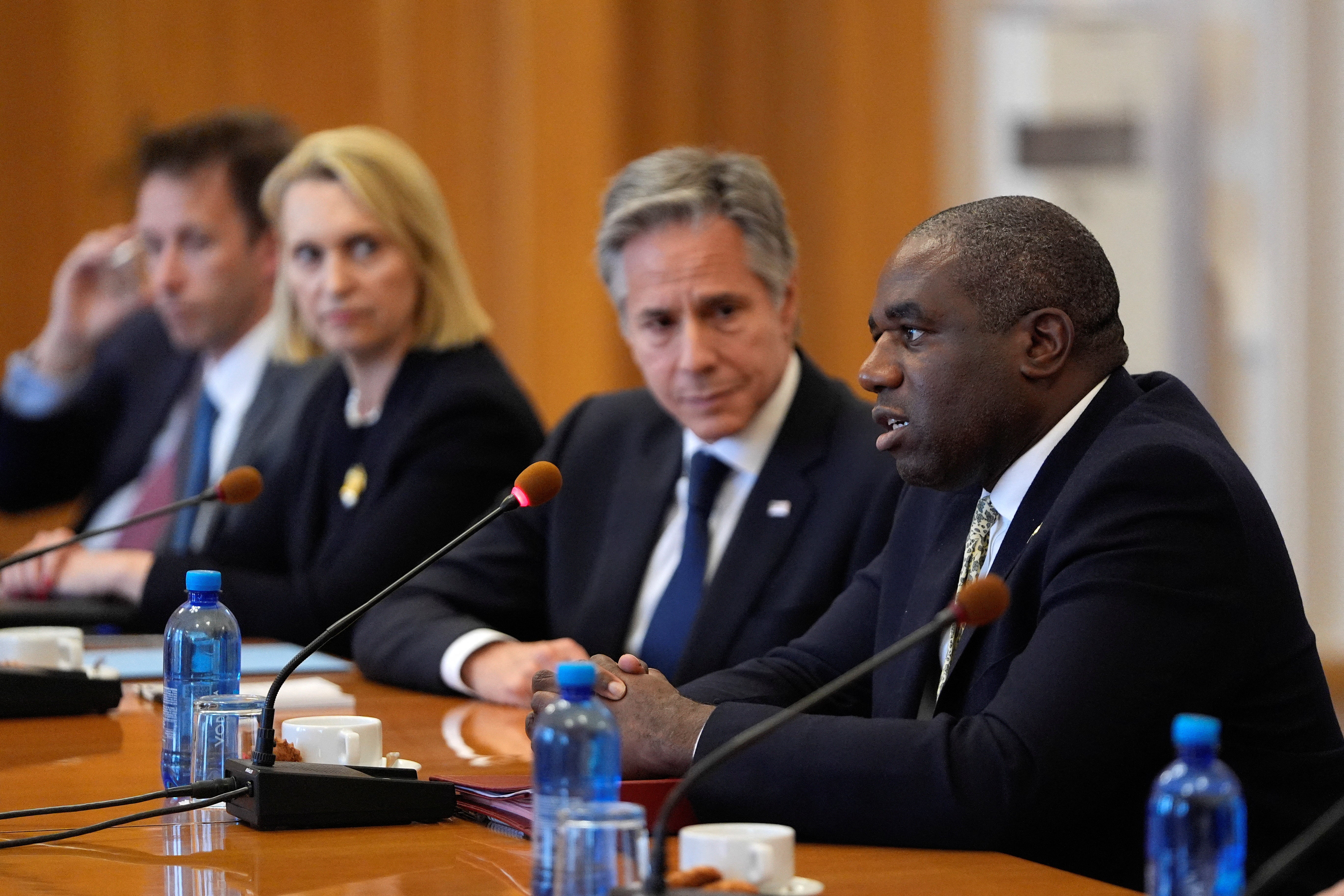 David Lammy and Anthony Blinken went to Kyiv to discuss Western weapon supplies to Ukraine