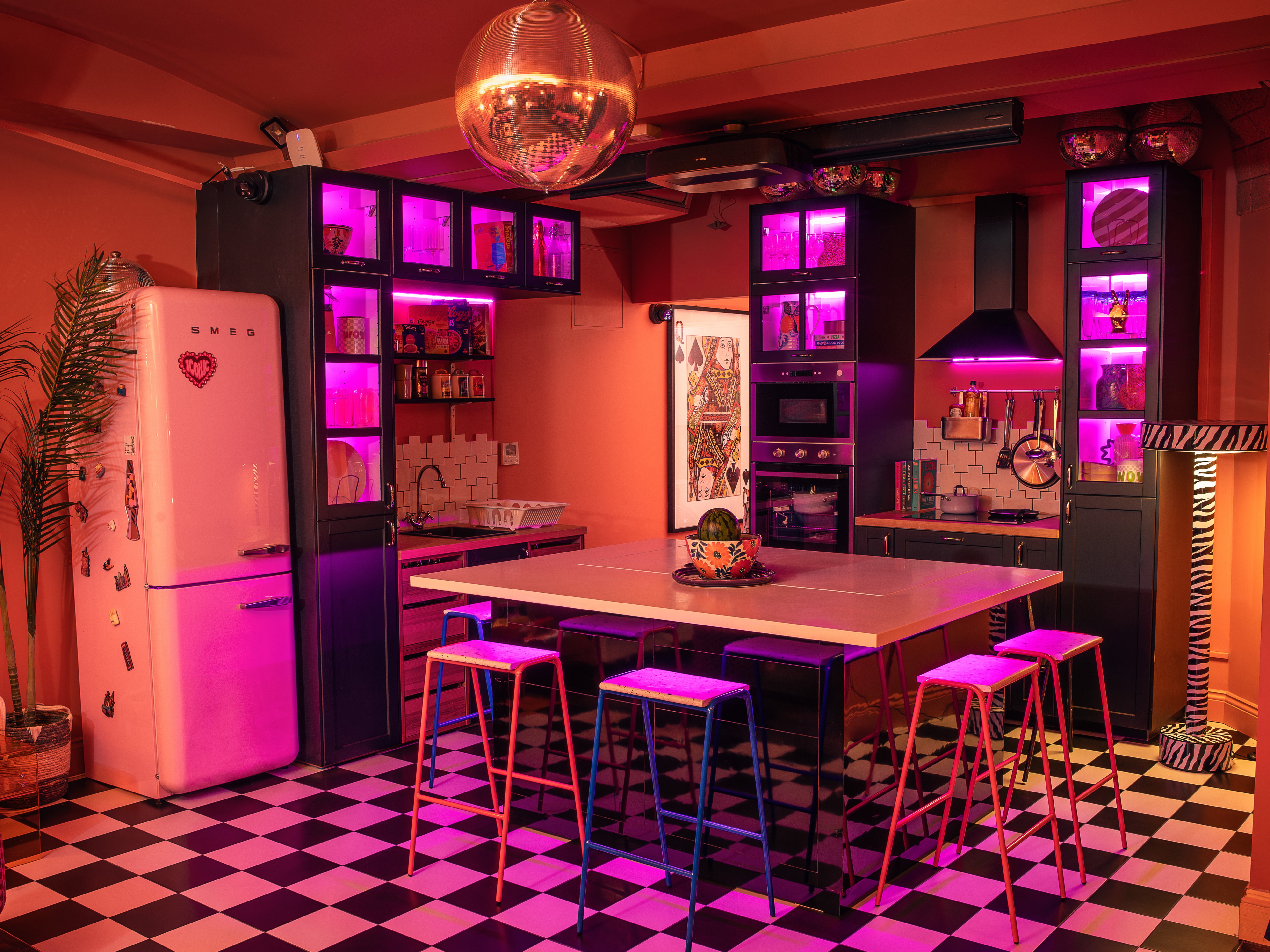 The Little Violet Door in Soho mimics the look and feel of a house party