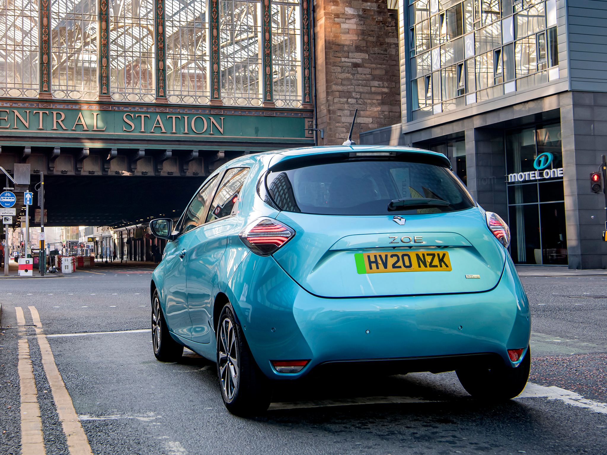 The Renault Zoe’s infotainment system is starting to show its age, but it’s still relatively easy to use.