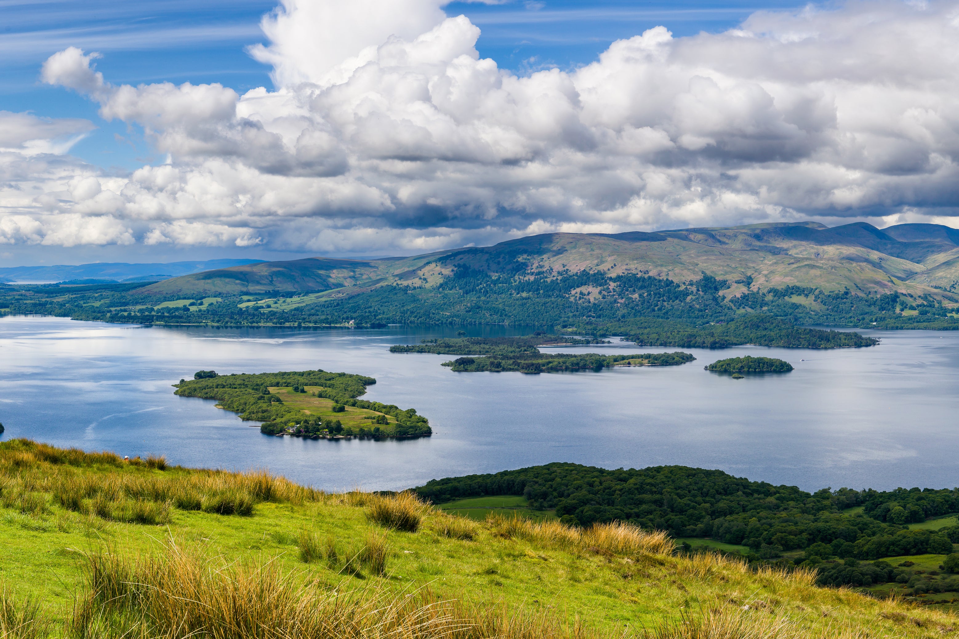 From Loch Lomond the flight route takes in some serious Highland landmarks