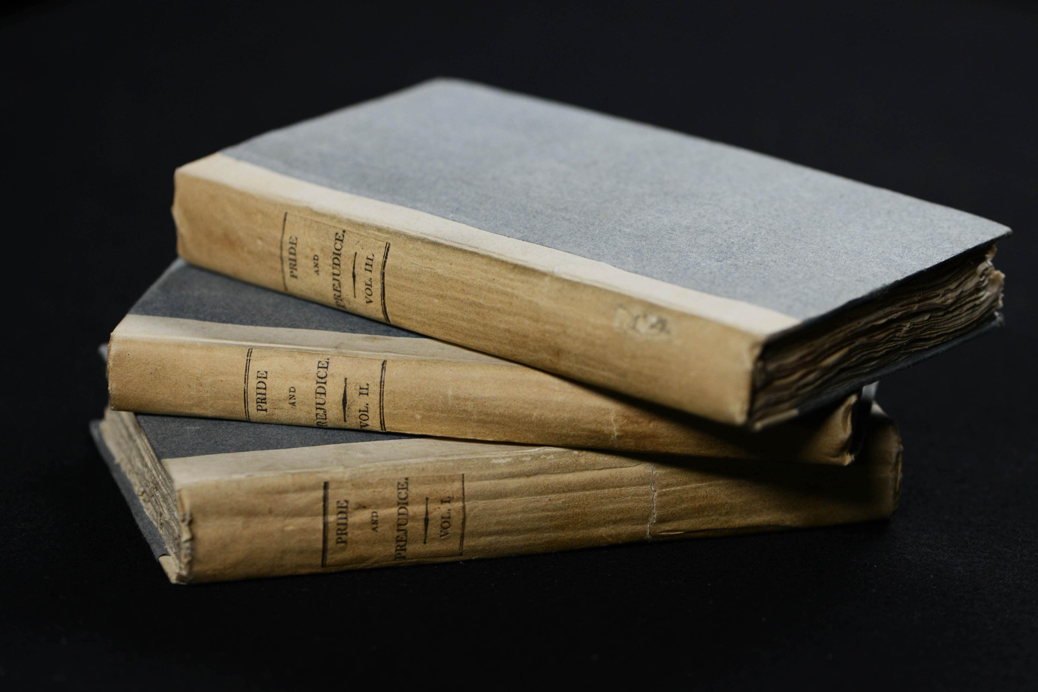 Jane Austen books (National Library of Scotland/PA)