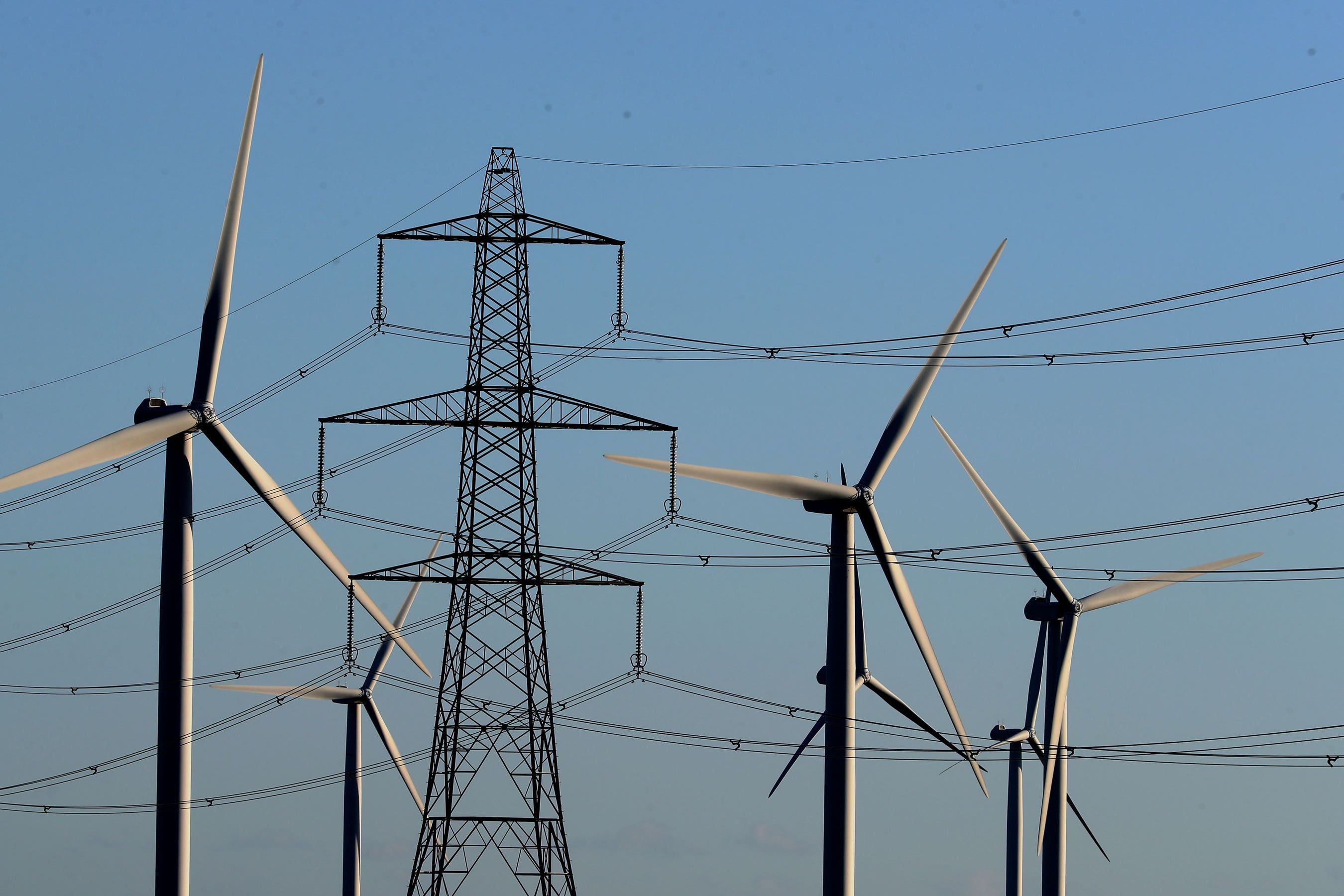 Chris Stark has said the UK will not be carpeted in wind farm and pylons (Gareth Fuller/PA)