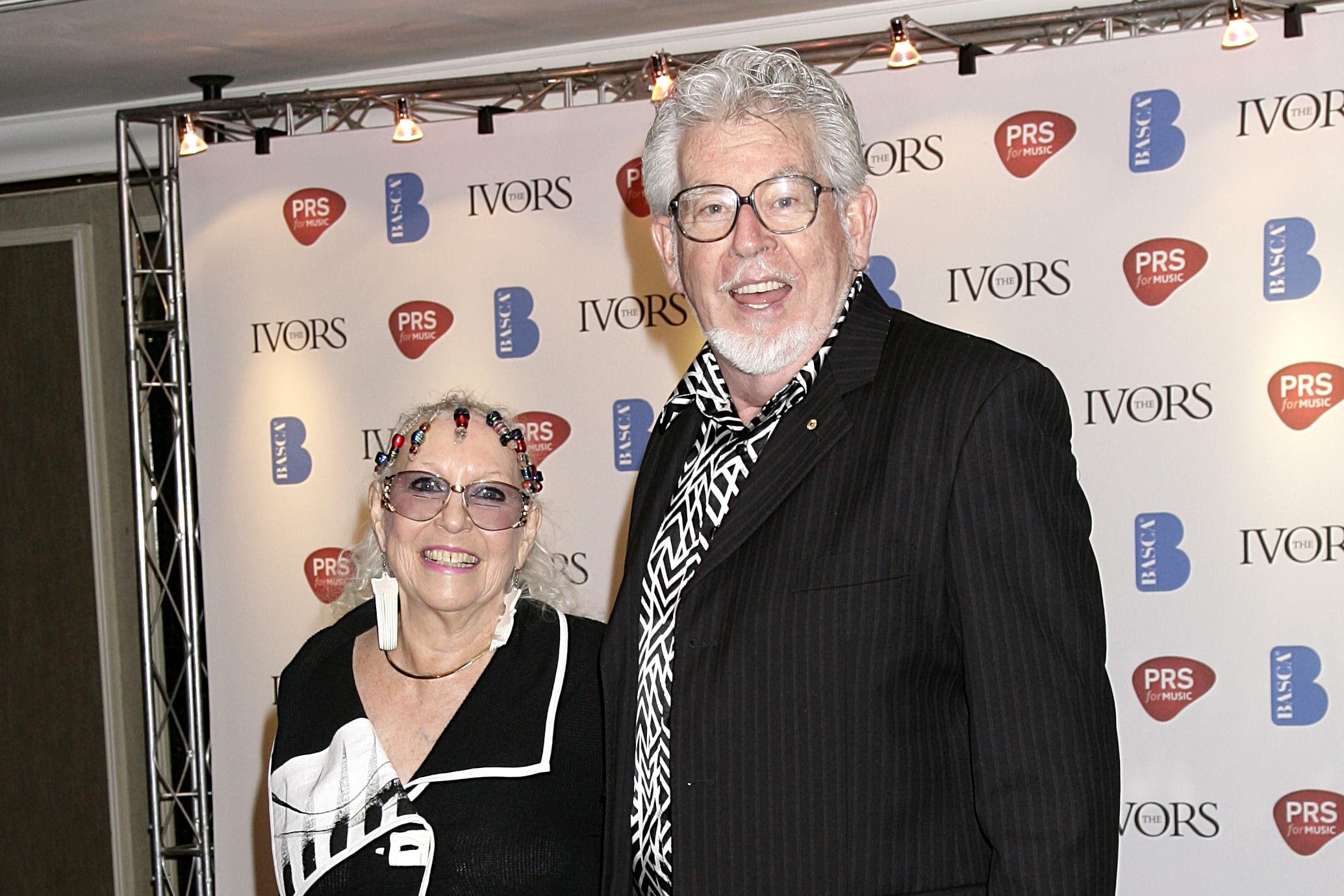 Rolf Harris and Alwen Hughes married in 1958 (Yui Mok/PA)