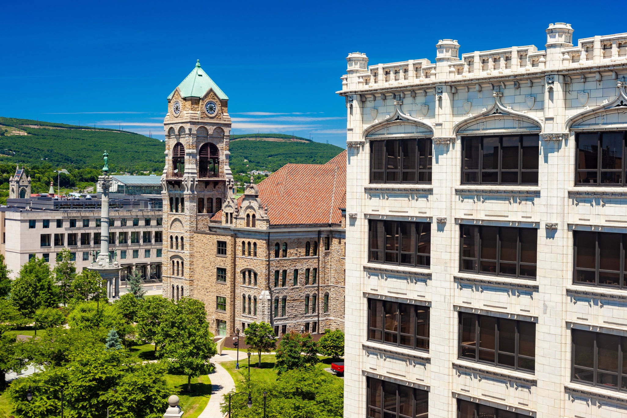 Scranton’s Lackawanna County Courthouse was built in 1884