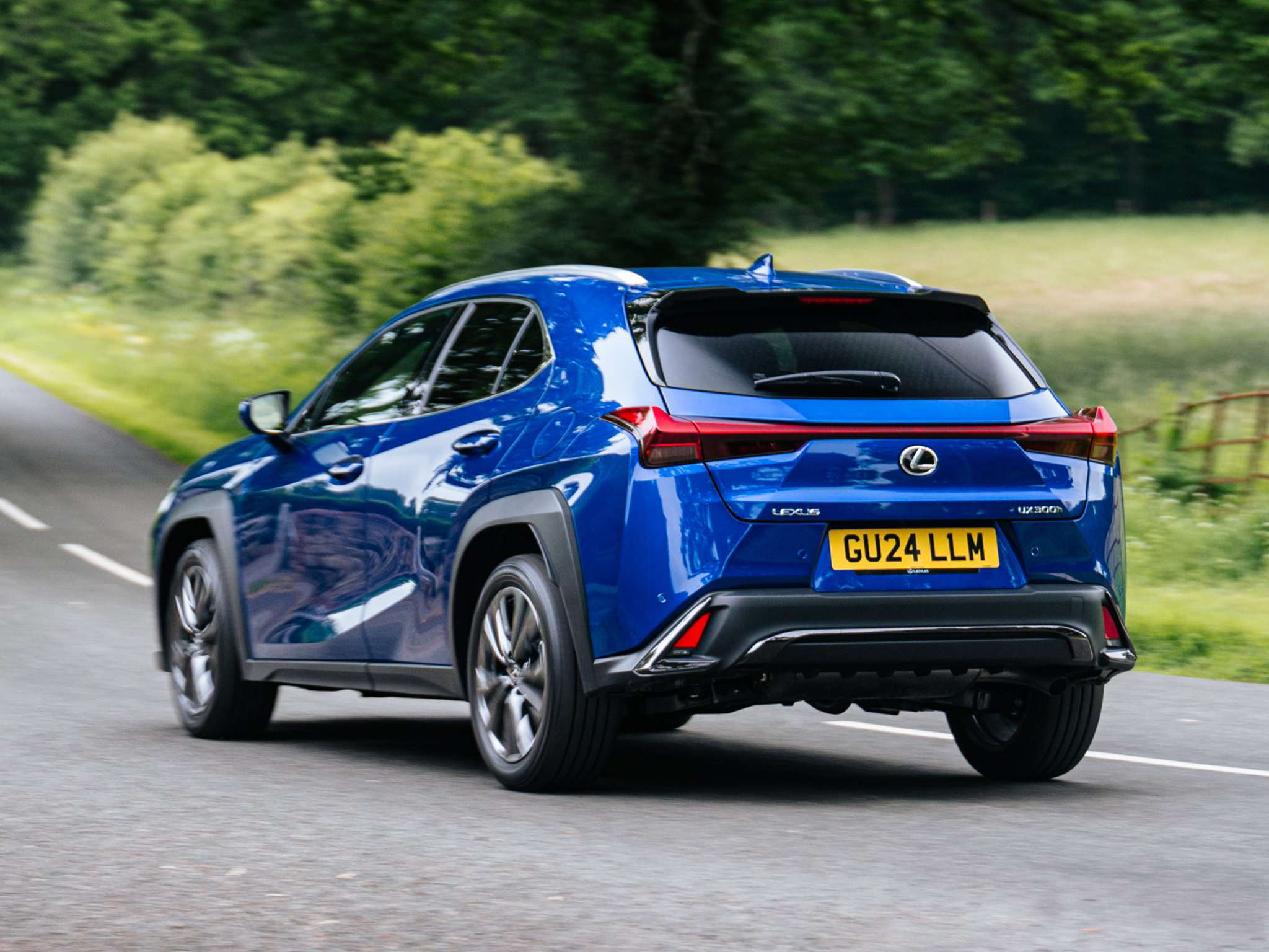 The Lexus UX has a decent range of 279 miles, but its 50kW charging speed is very slow.