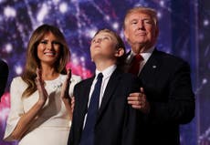 Trump says Barron ‘likes his father’ while discussing rally shooting