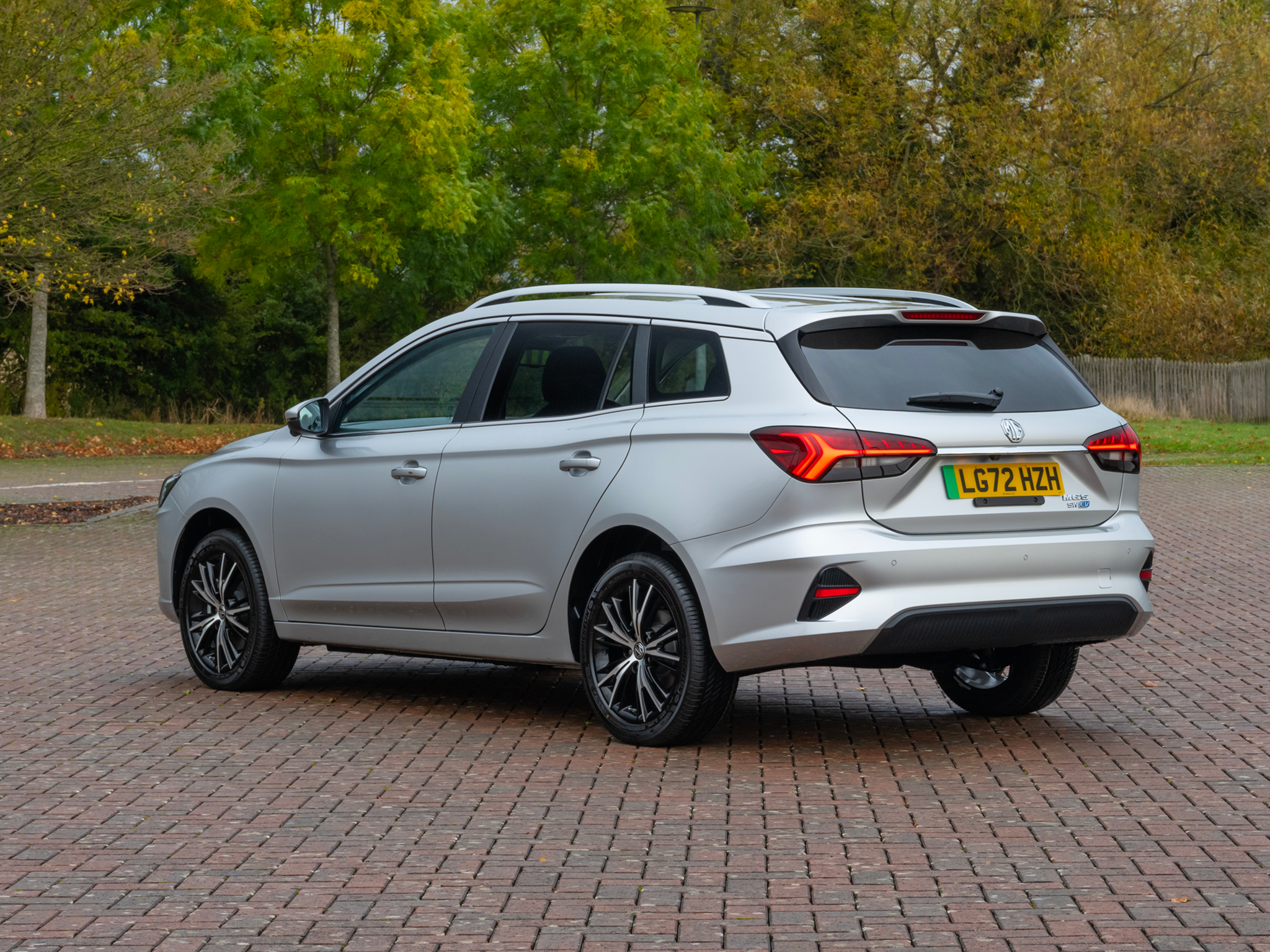 The MG5’s rear seats can be folded flat for 1,367 litres of storage.