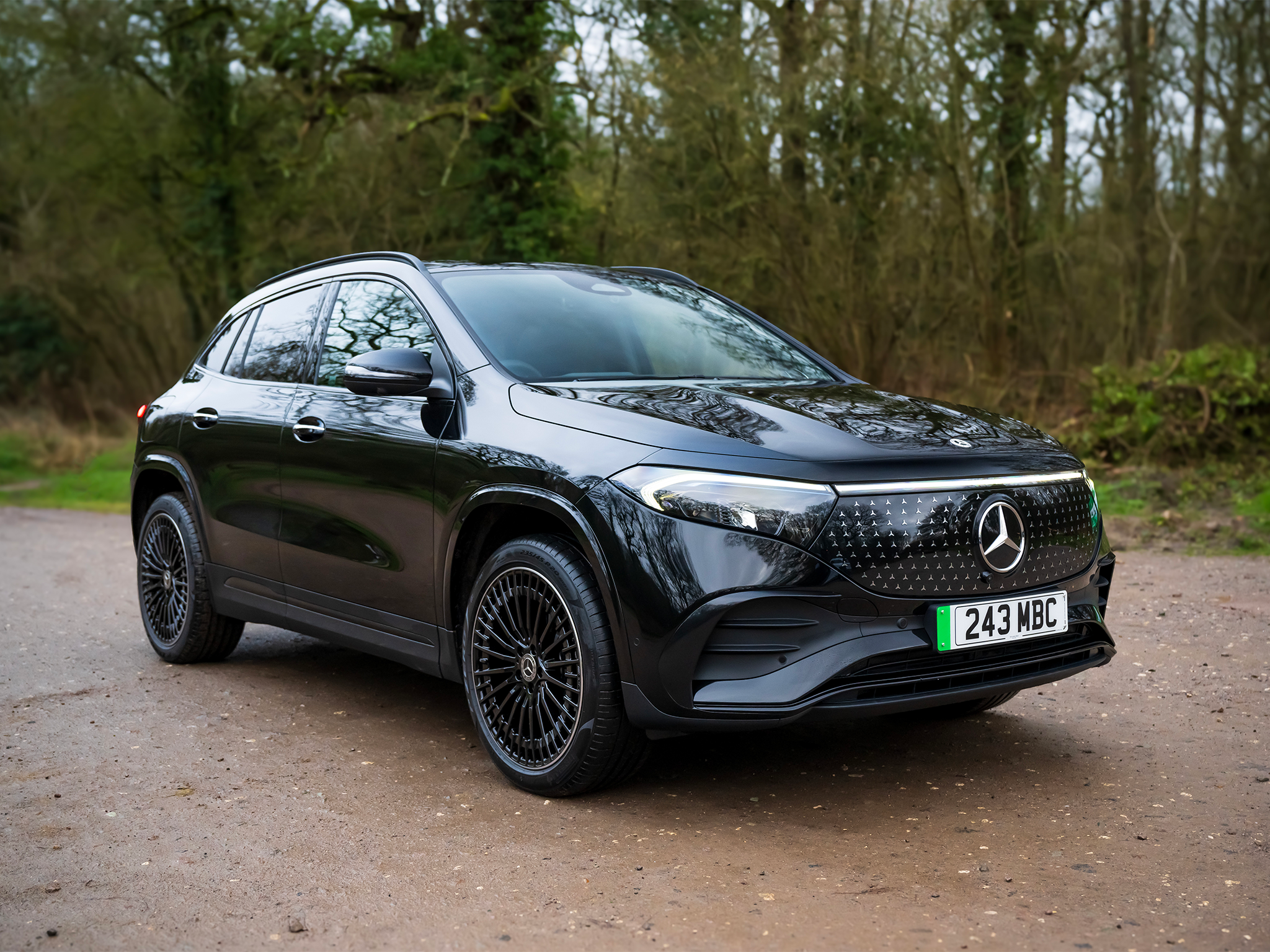 The Mercedes-Benz EQA is available with two battery options, with the EQA 250+ offering a range of up to 346 miles.