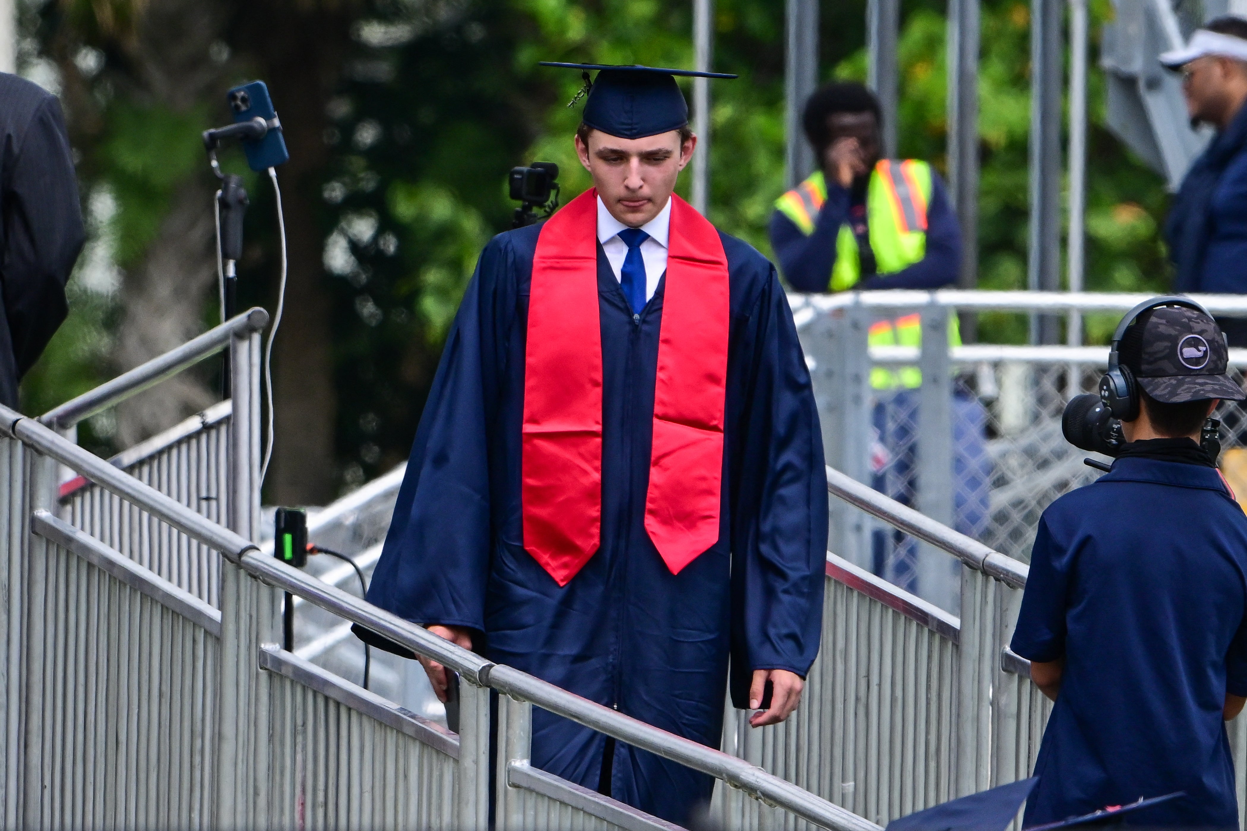 Following his graduation from Oxbridge Academy, Barron’s next educational stop is New York University