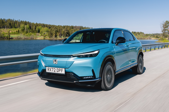 <p>The Honda e:Ny1 is a compact electric SUV with a modern interior and a range of up to 256 miles.</p>