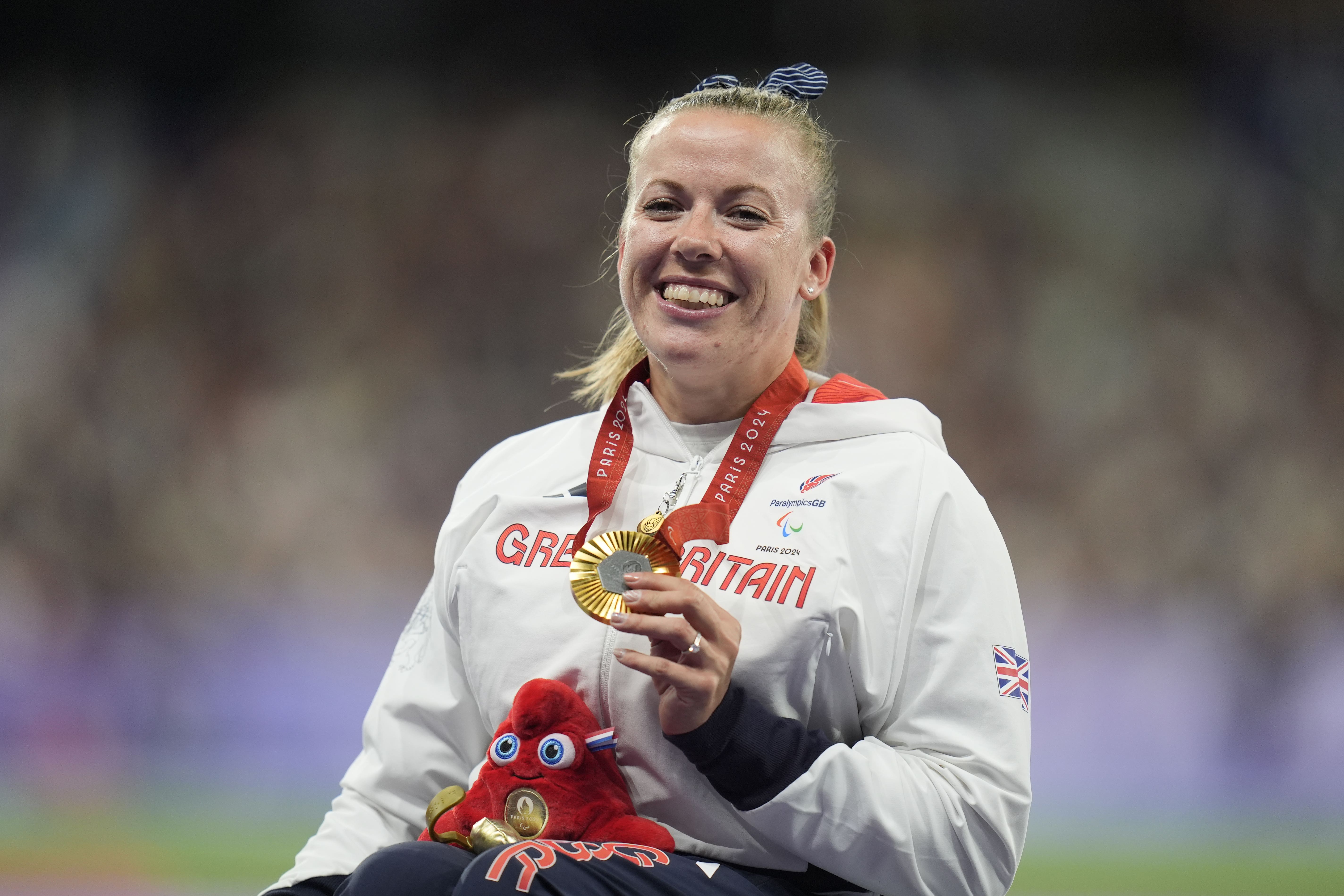 Hannah Cockroft is targeting my golden glory at the next Paralympic Games in Los Angeles (Andrew Matthews/PA)