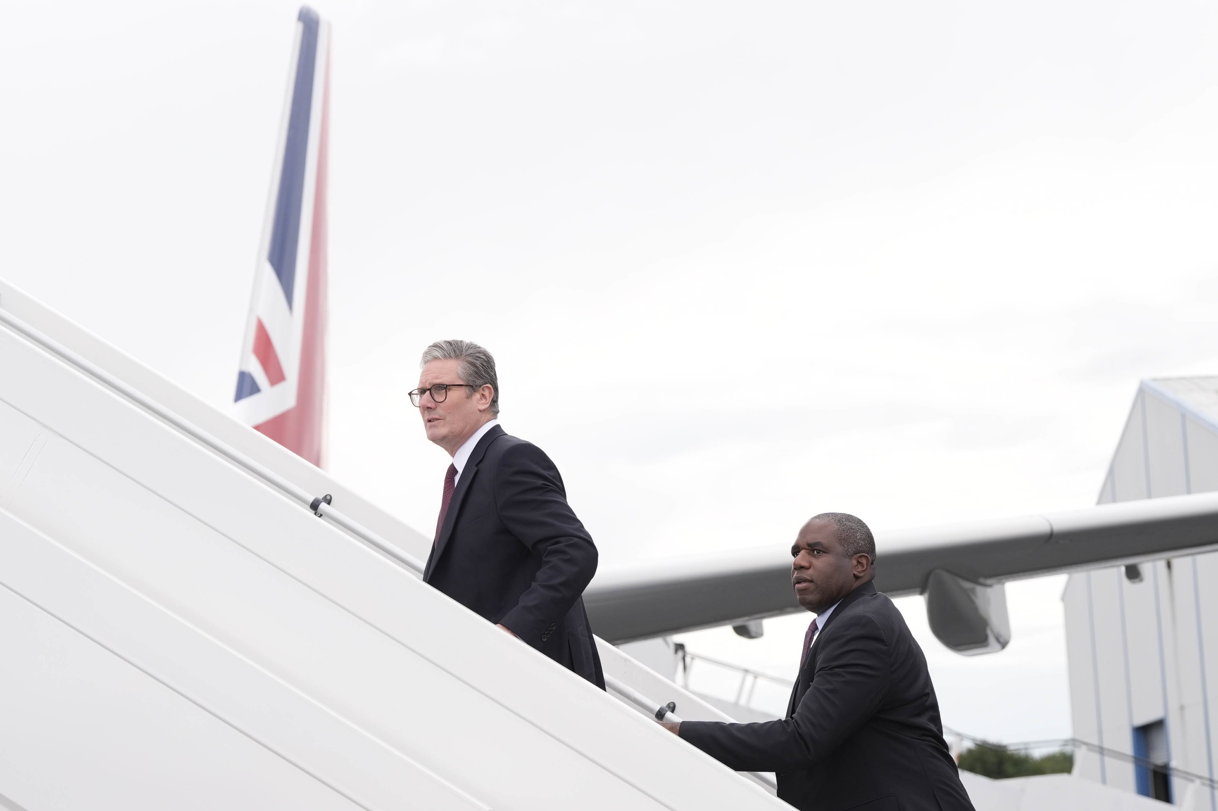 Sir Keir Starmer and David Lammy are visiting Washington DC to discuss Ukraine