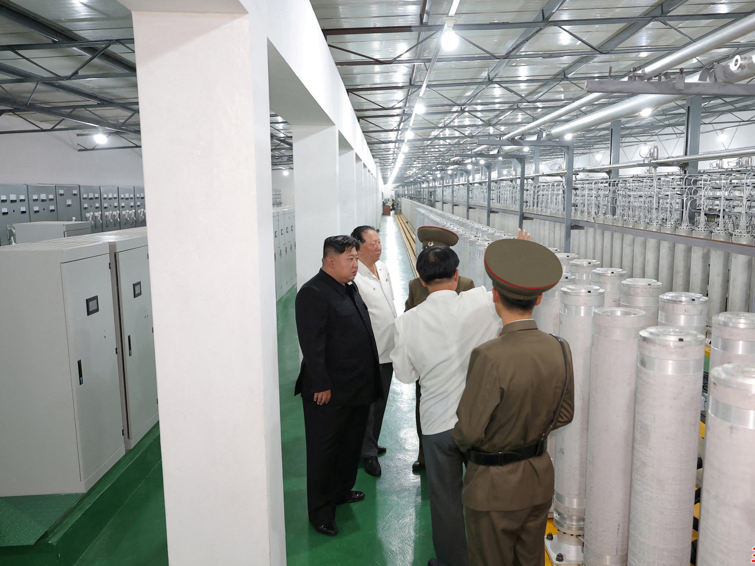 Kim Jong-un reportedly expressed great satisfaction over the technical capabilities of North Korea’s nuclear sector