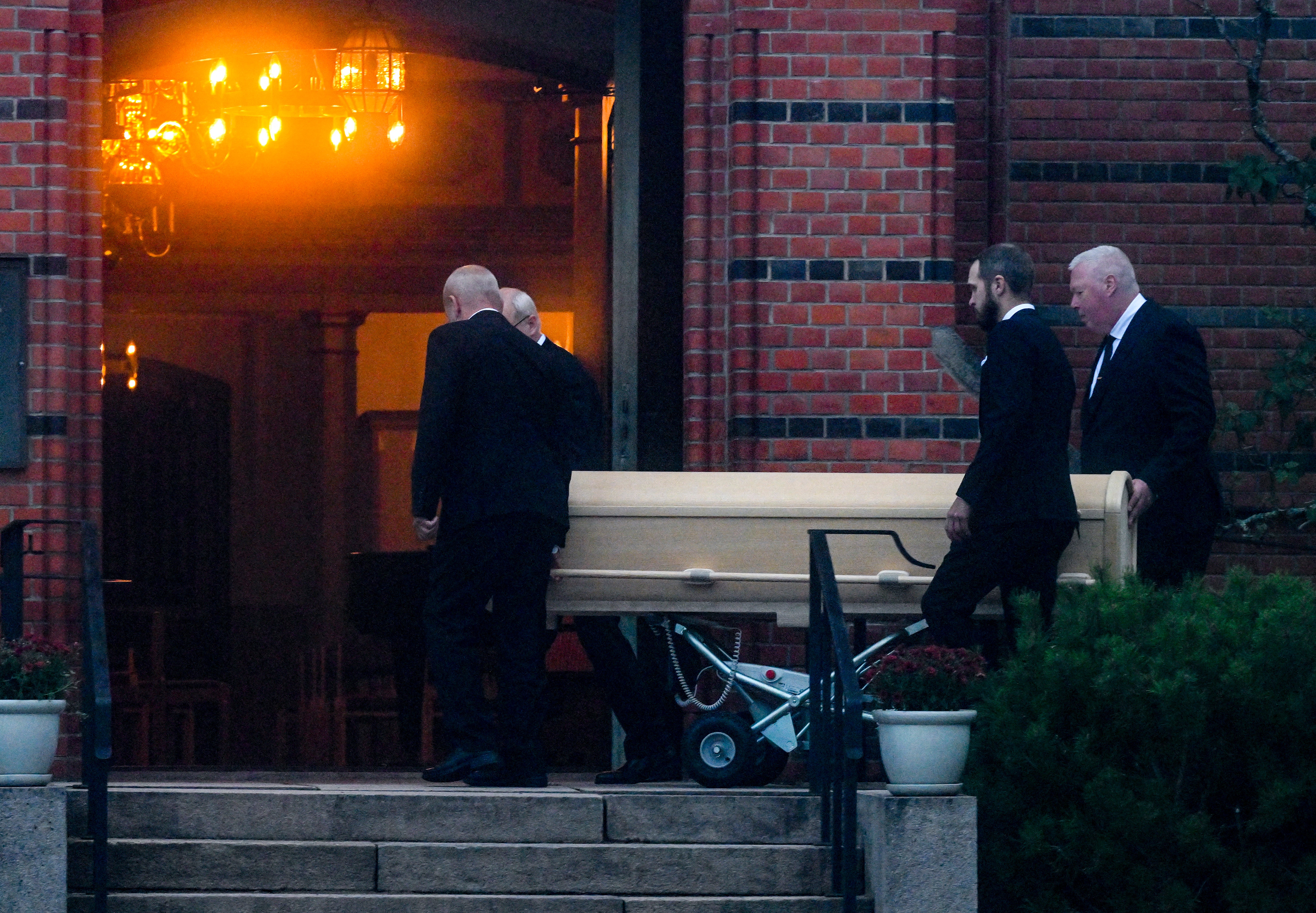 Sven-Goran Eriksson’s funeral is being held in Sweden