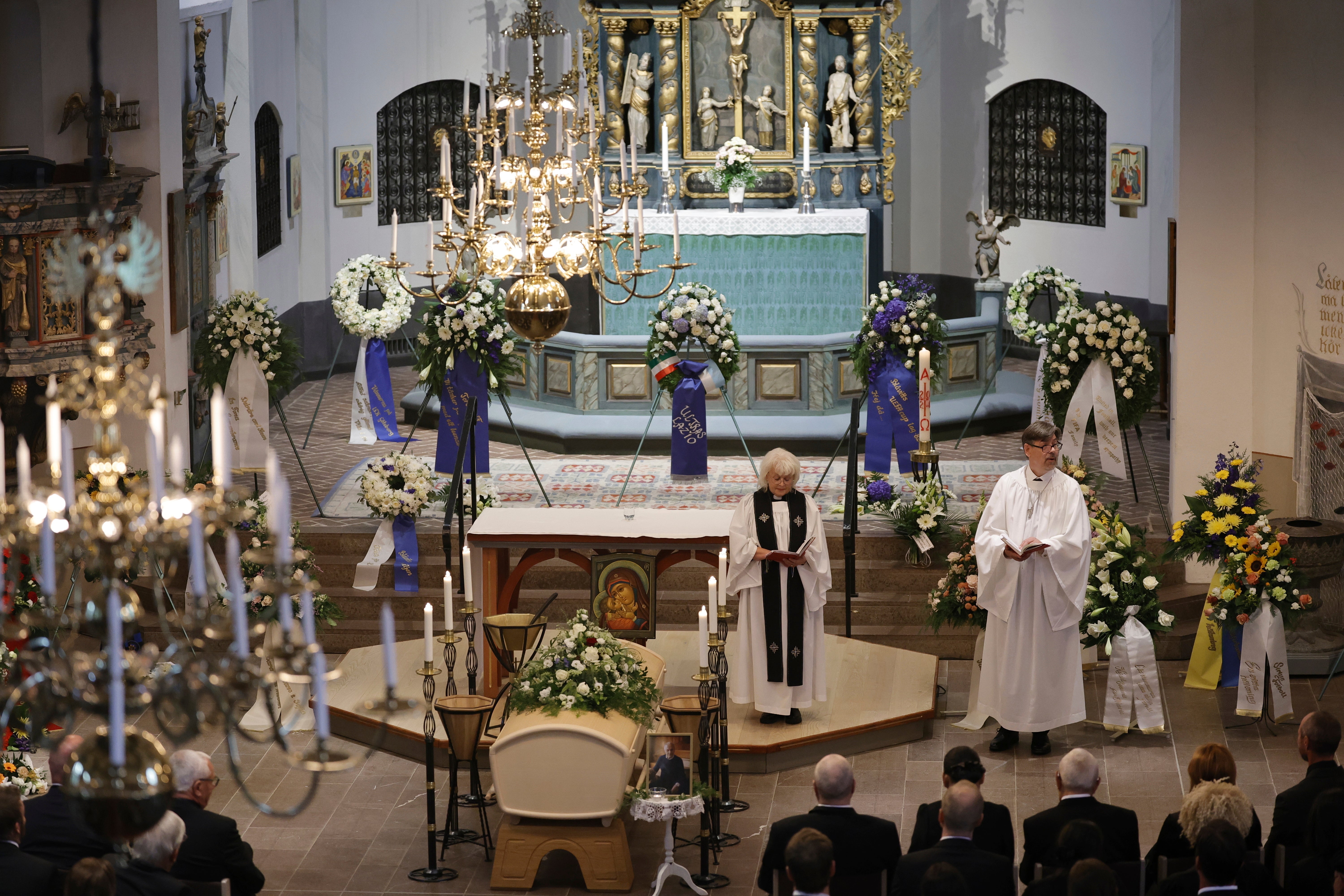 Sweden Eriksson's Funeral Soccer