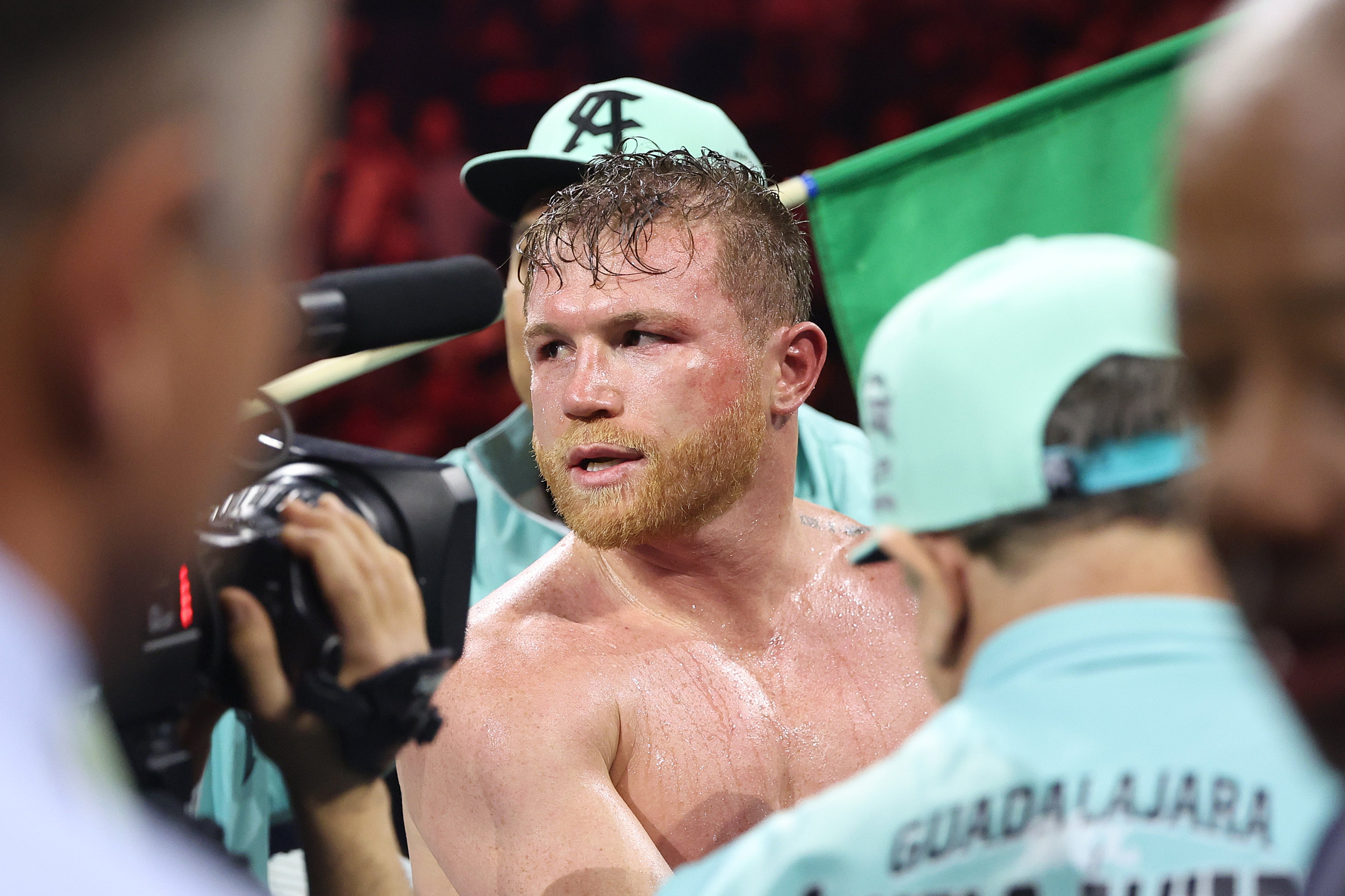 Saul ‘Canelo’ Alvarez after beating Jaime Munguia in May