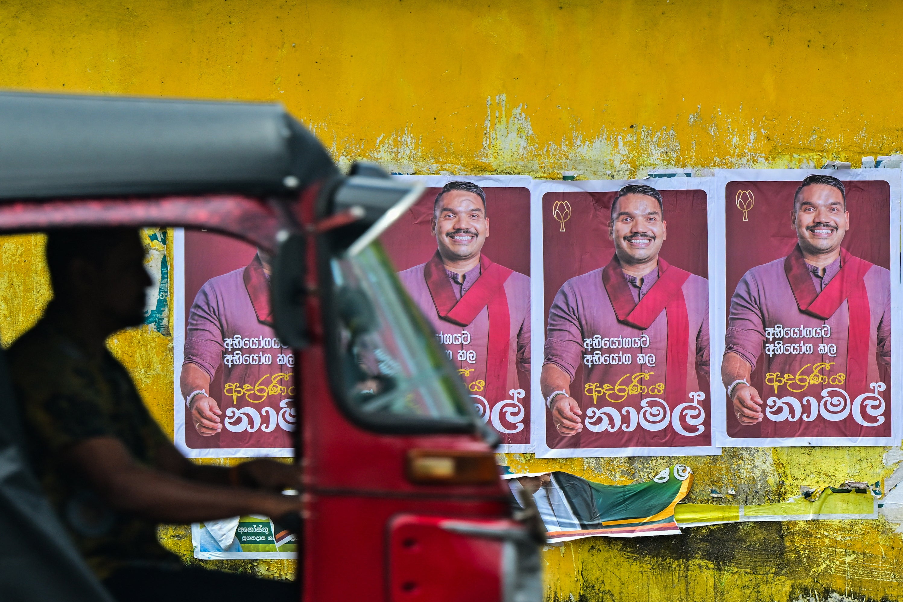 Namal Rajapaksa, son of ousted former President Mahinda Rajapaksa, is presenting himself as an agent of change