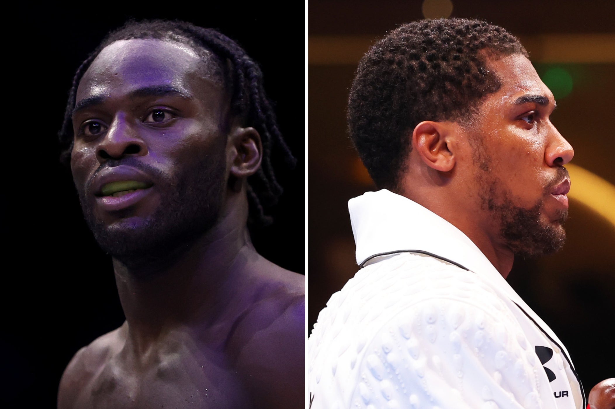 Joshua Buatsi (left) has shared several fight cards with his friend Anthony Joshua