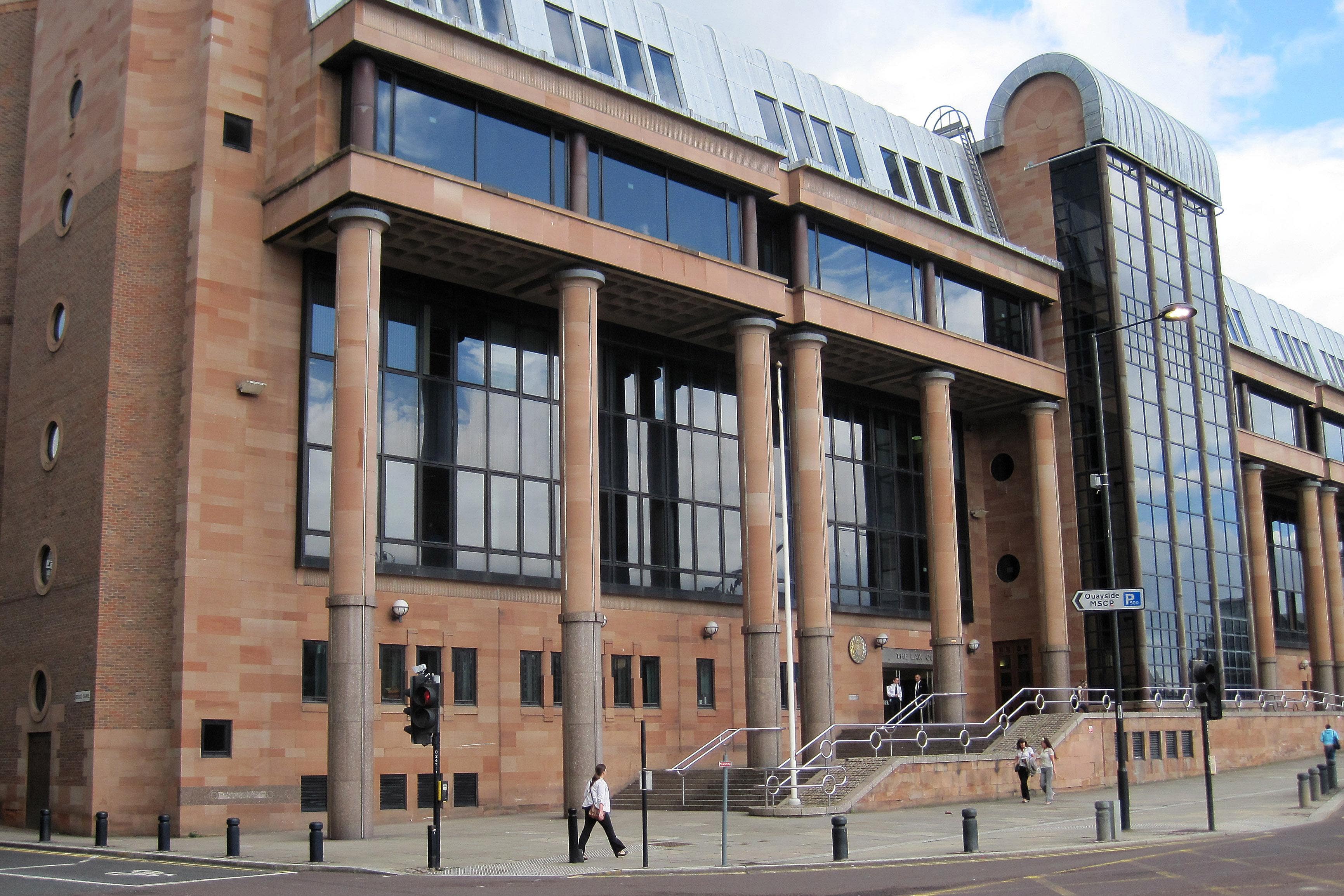 Usher pleaded guilty after he was caught as part of “an orgy of mindless violence and disorder”, Newcastle Crown Court heard