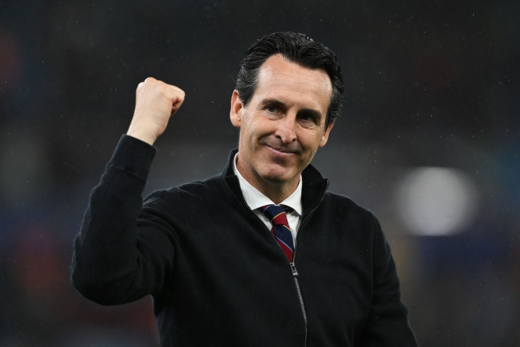 Unai Emery has returned Aston Villa to European football’s top club competition