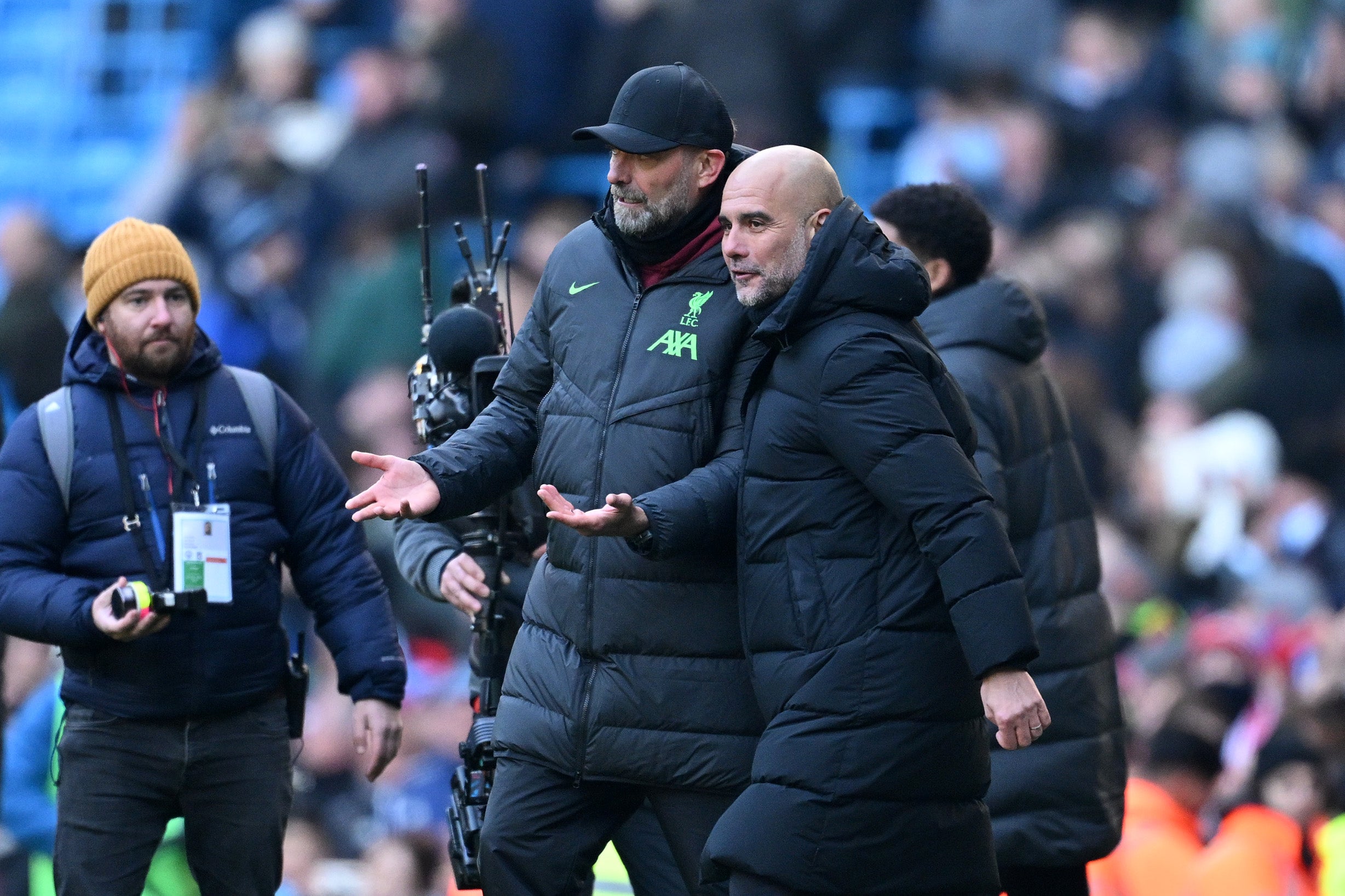 Klopp and Guardiola managed to avoid the Manager-Ball craze