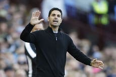 Mikel Arteta says Arsenal will have ‘unbelievable energy’ against Tottenham