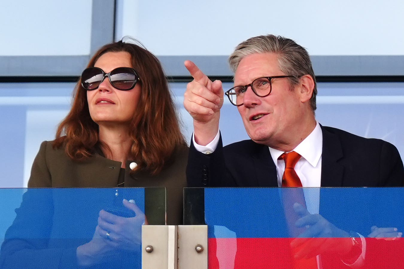 Sir Keir and Lady Starmer enjoyed a day at the races (Mike Egerton/PA)