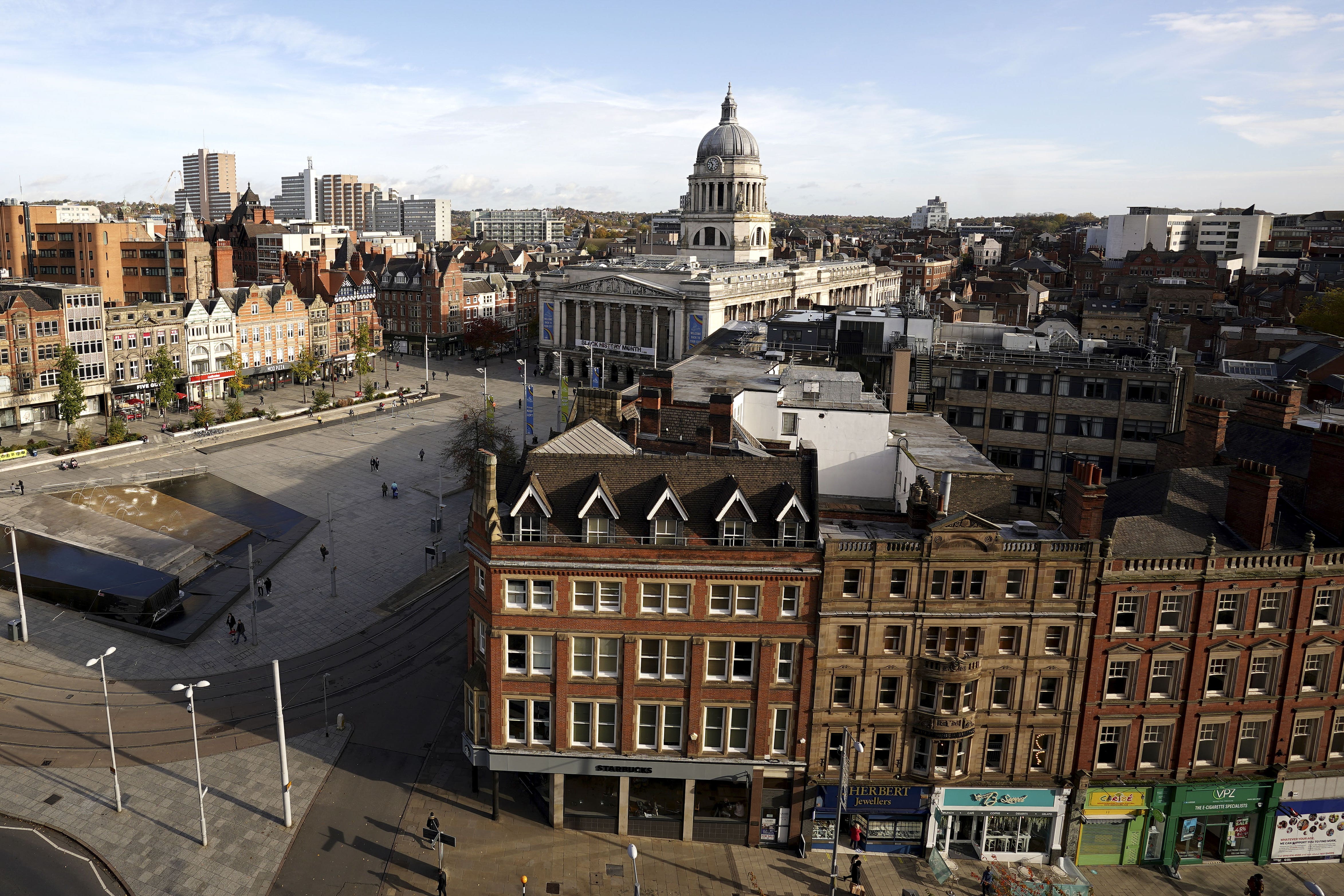 Nottingham City Council has announced it will serve only plant-based food and drink at internal meetings (Tim Goode/PA)