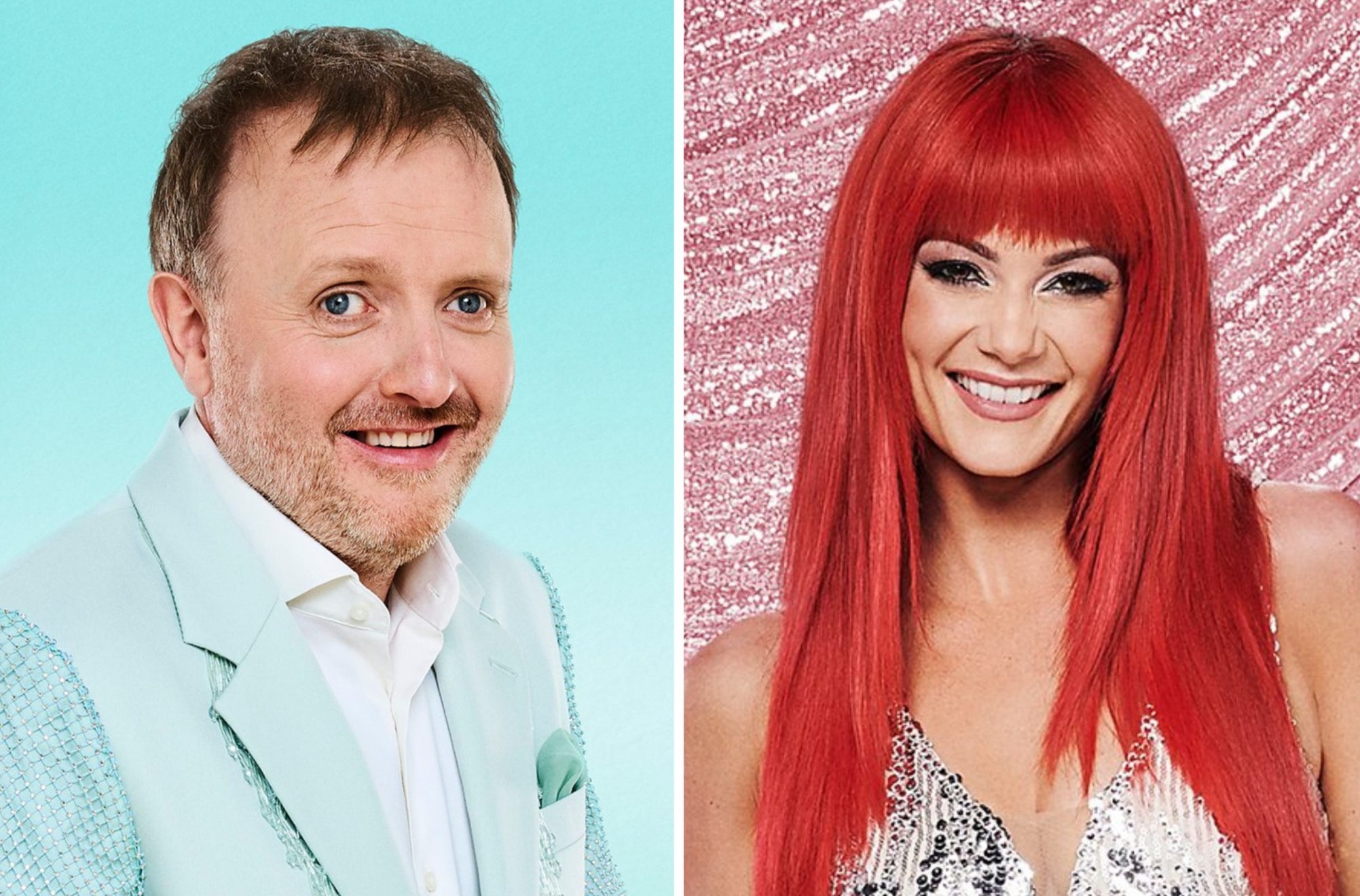 Chris McCausland is partnered with Dianne Buswell